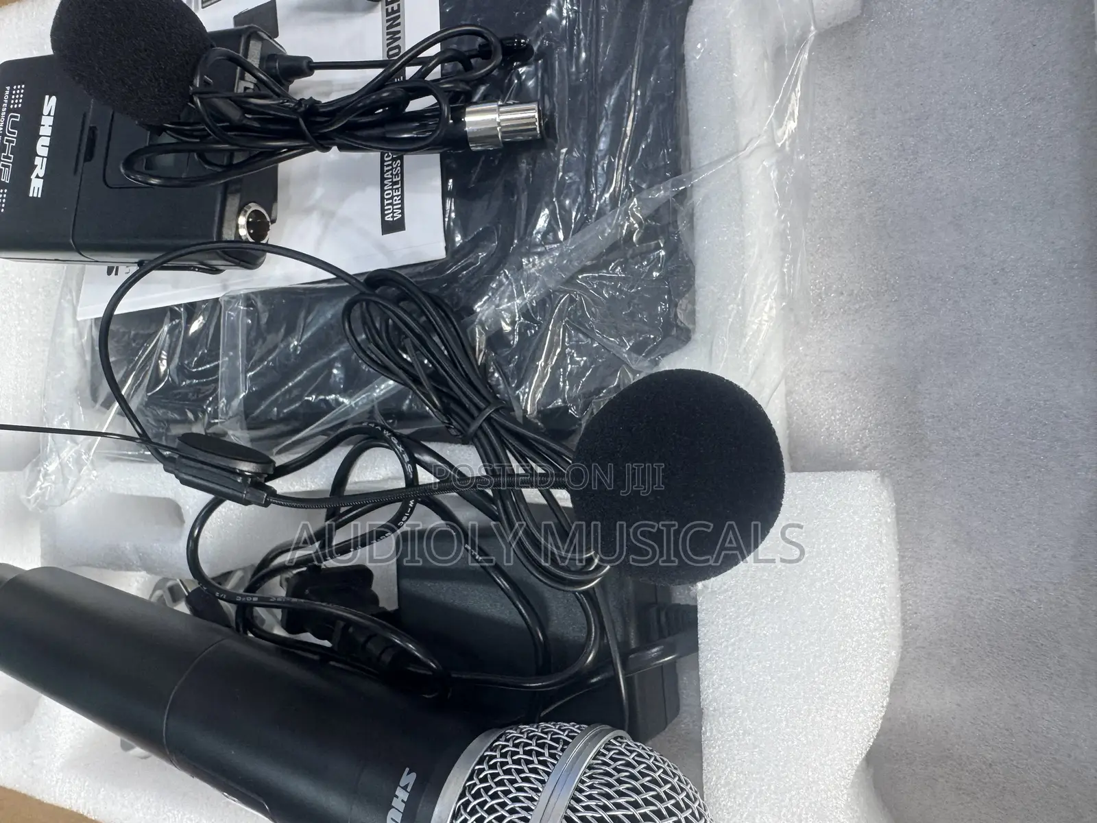 Shure Glsx4 Microphone 3in1 (Hand, Lapel and Tie)