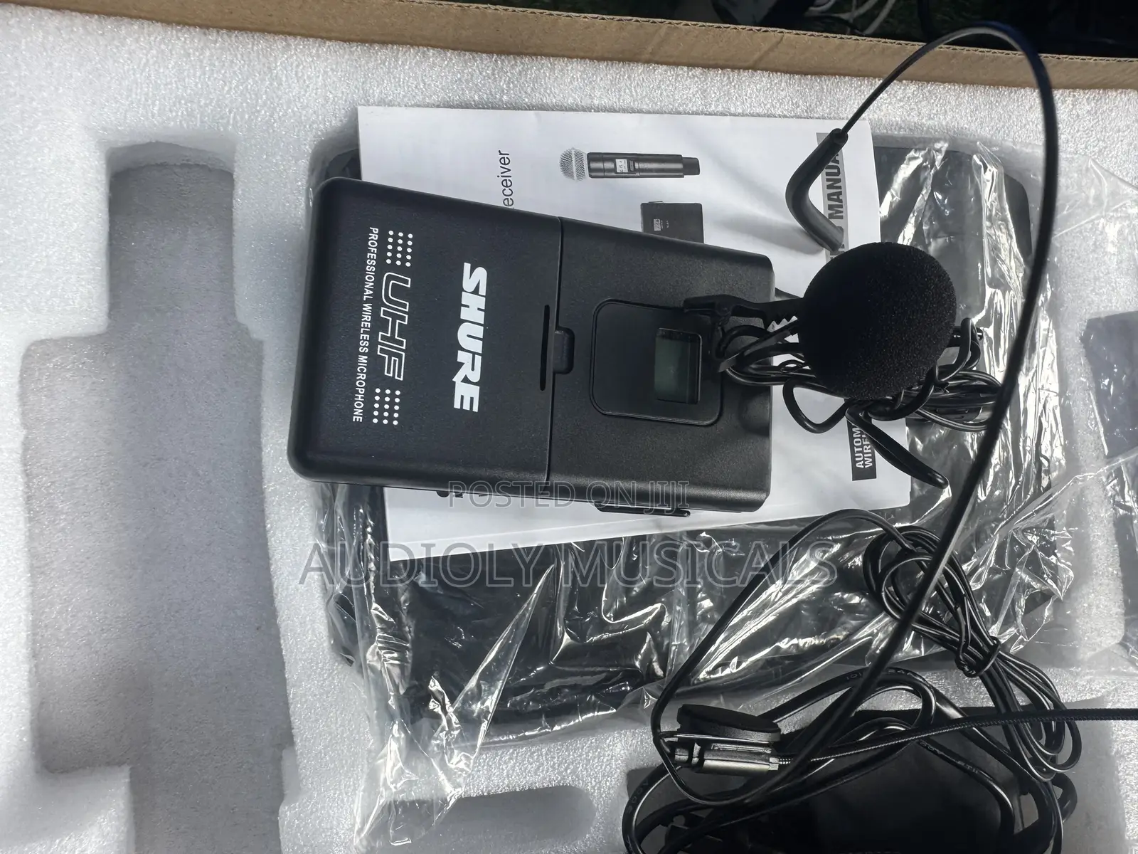 Shure Glsx4 Microphone 3in1 (Hand, Lapel and Tie)