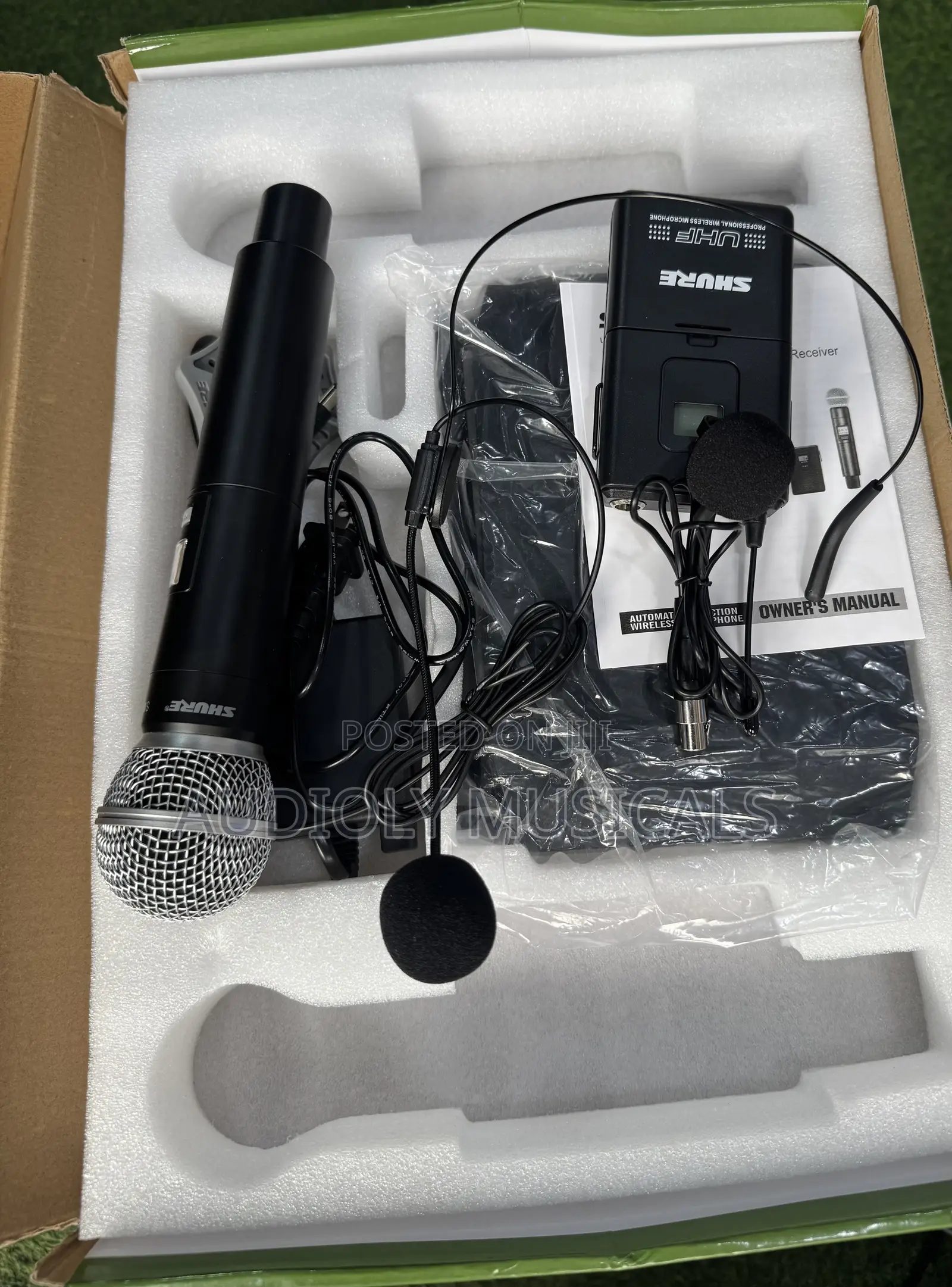 Shure Glsx4 Microphone 3in1 (Hand, Lapel and Tie)
