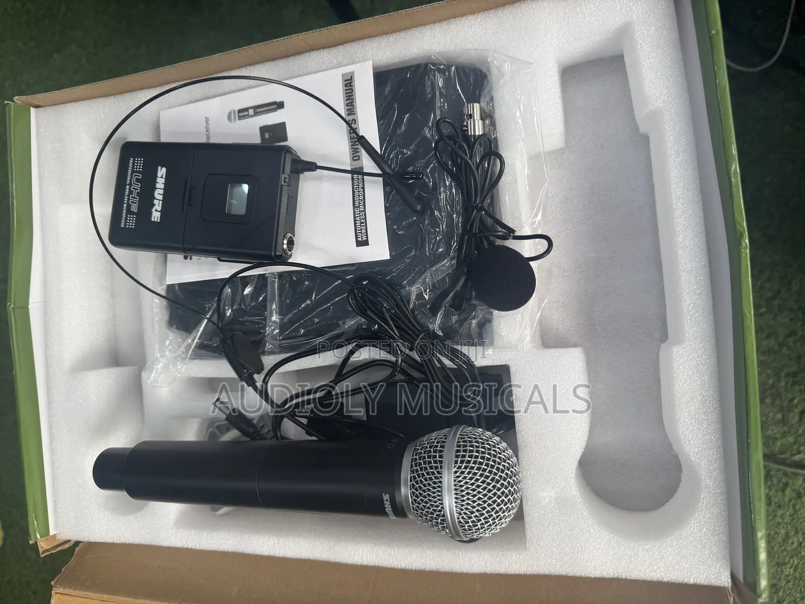 Shure Glsx4 Microphone 3in1 (Hand, Lapel and Tie)