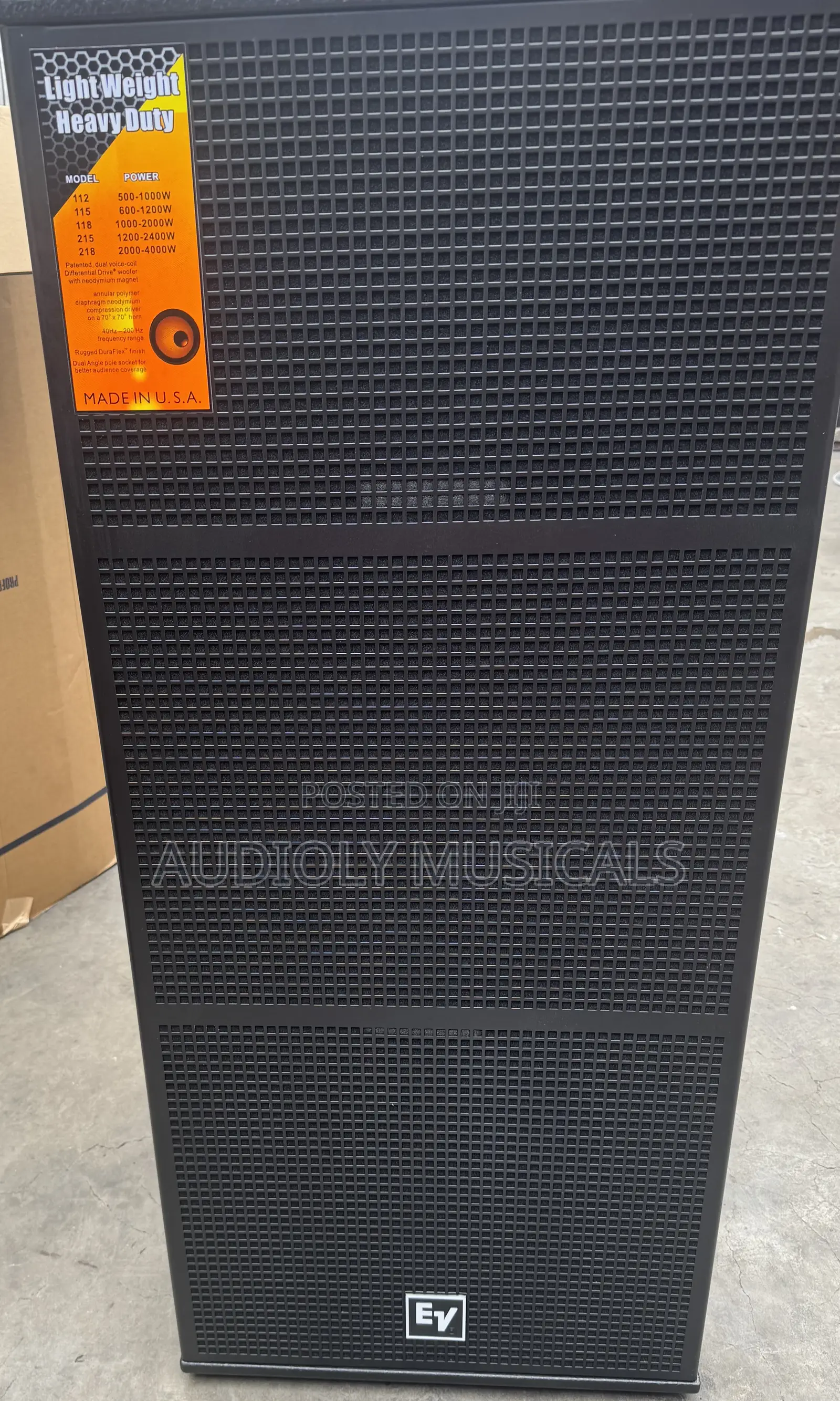 Full Range Speaker (Pair)