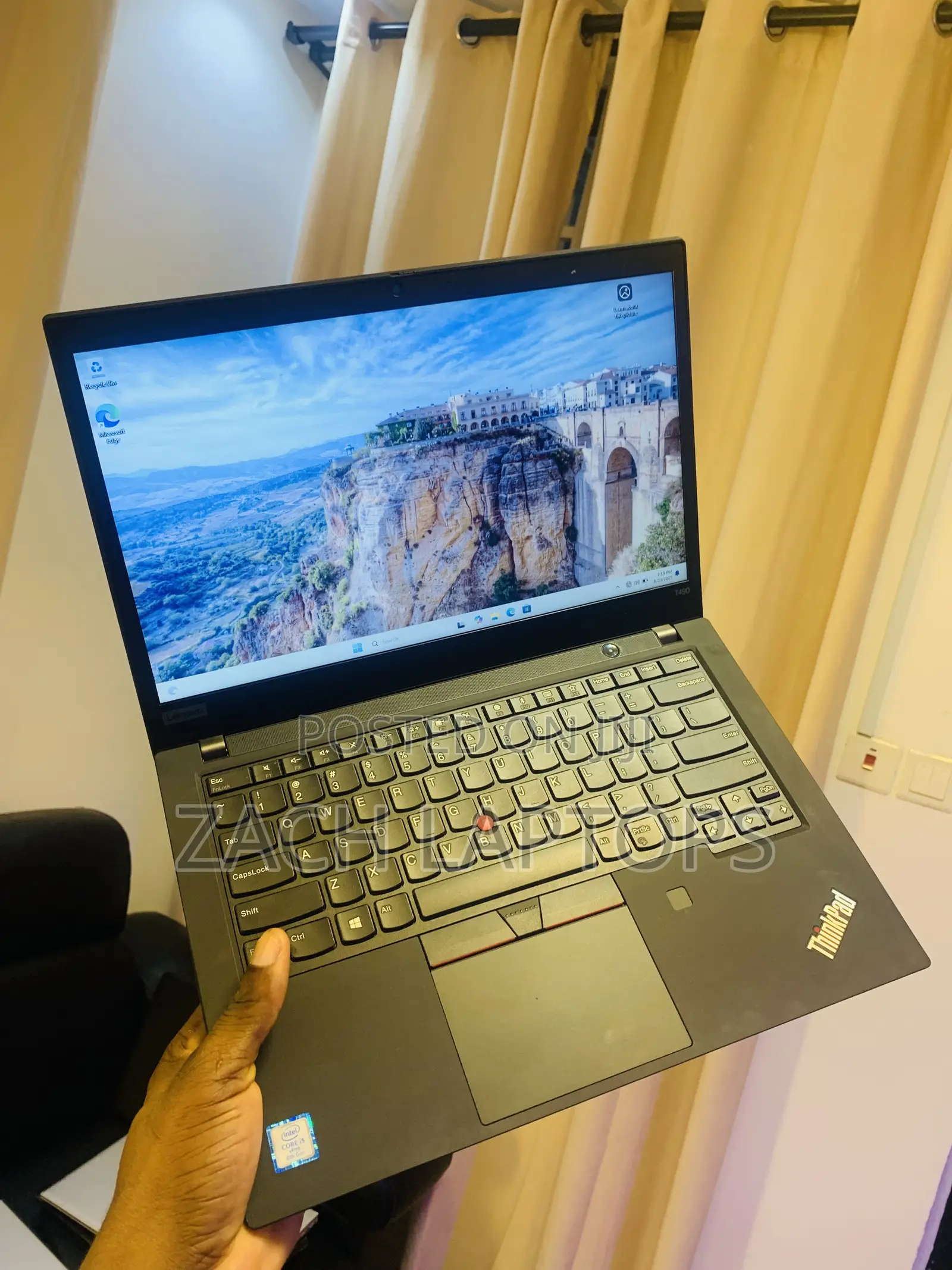 Laptop Lenovo Thinkpad T490s 16GB Intel Core I5 SSD 256GB