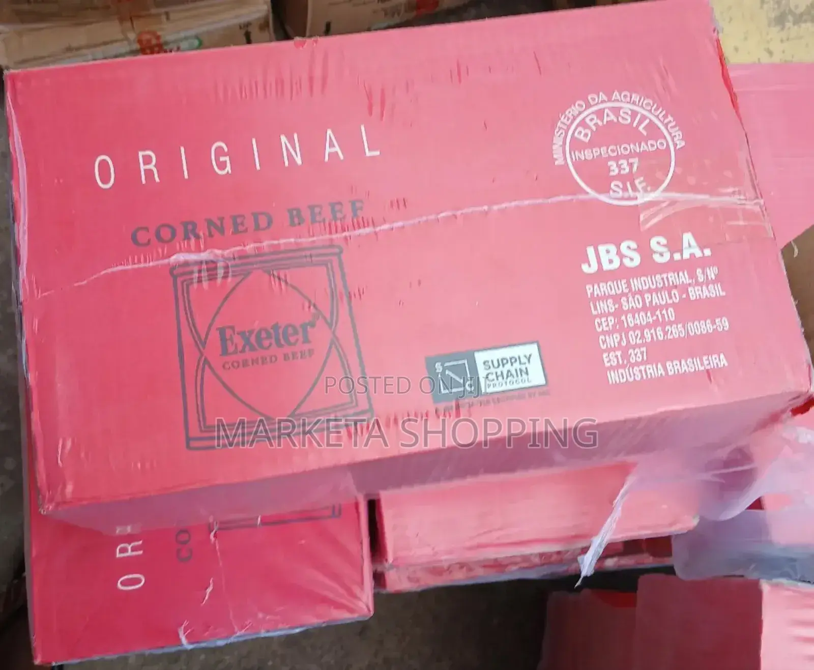 Exeter Corned Beef 340gx24
