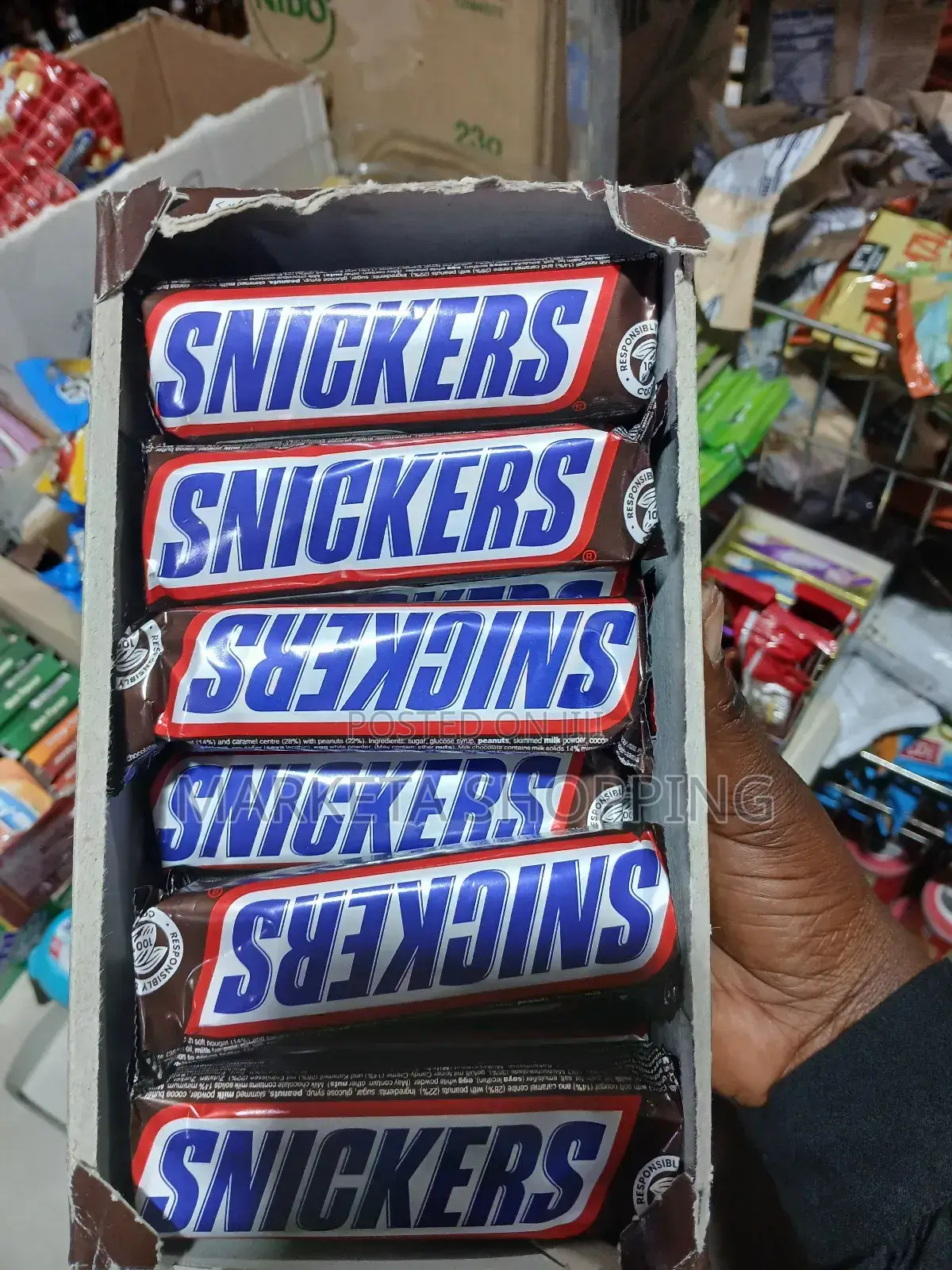 Snickers Chocolate Bars 50gx24