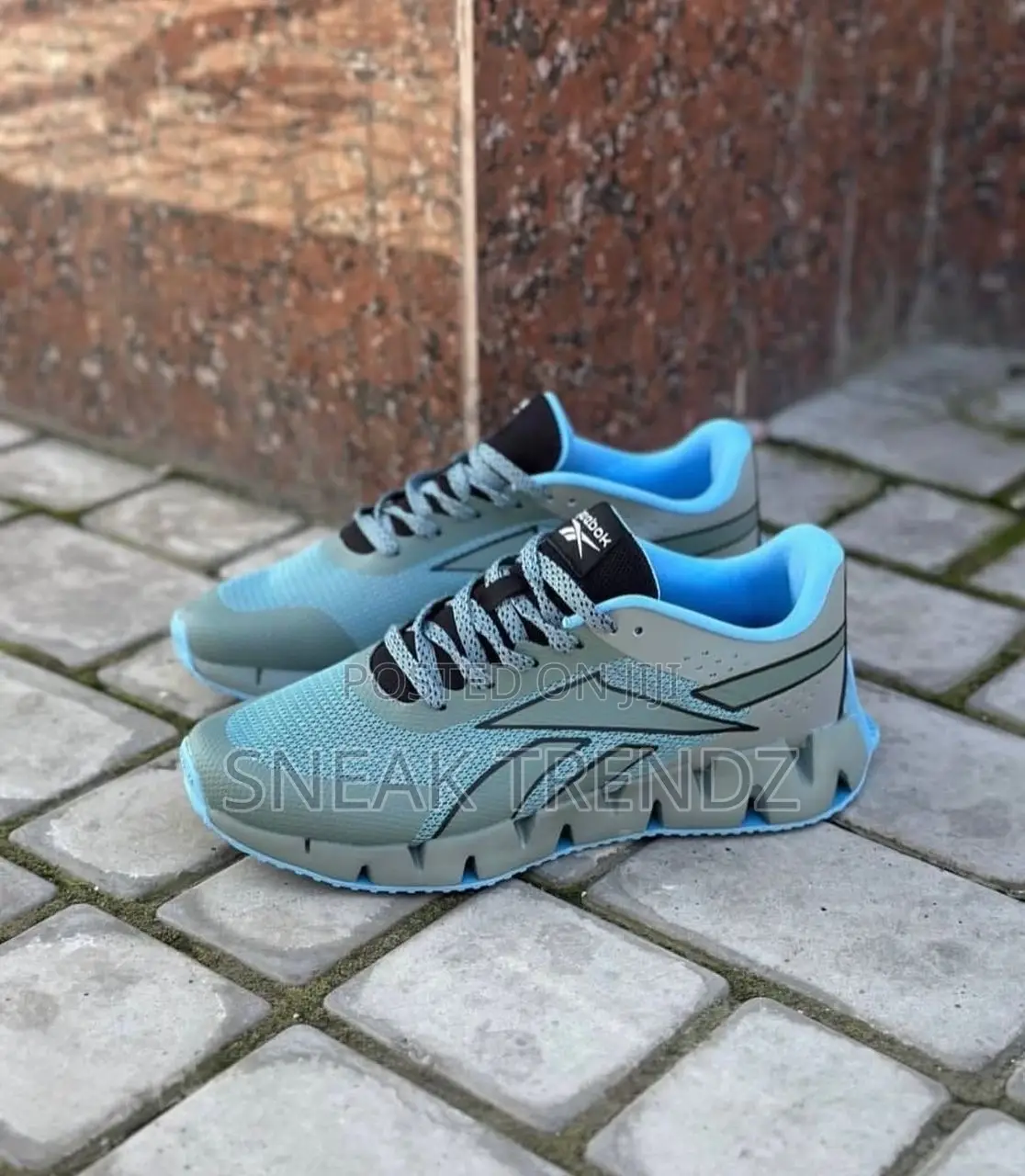 Original Reebok Classic Lite Green Black N Sea Blue