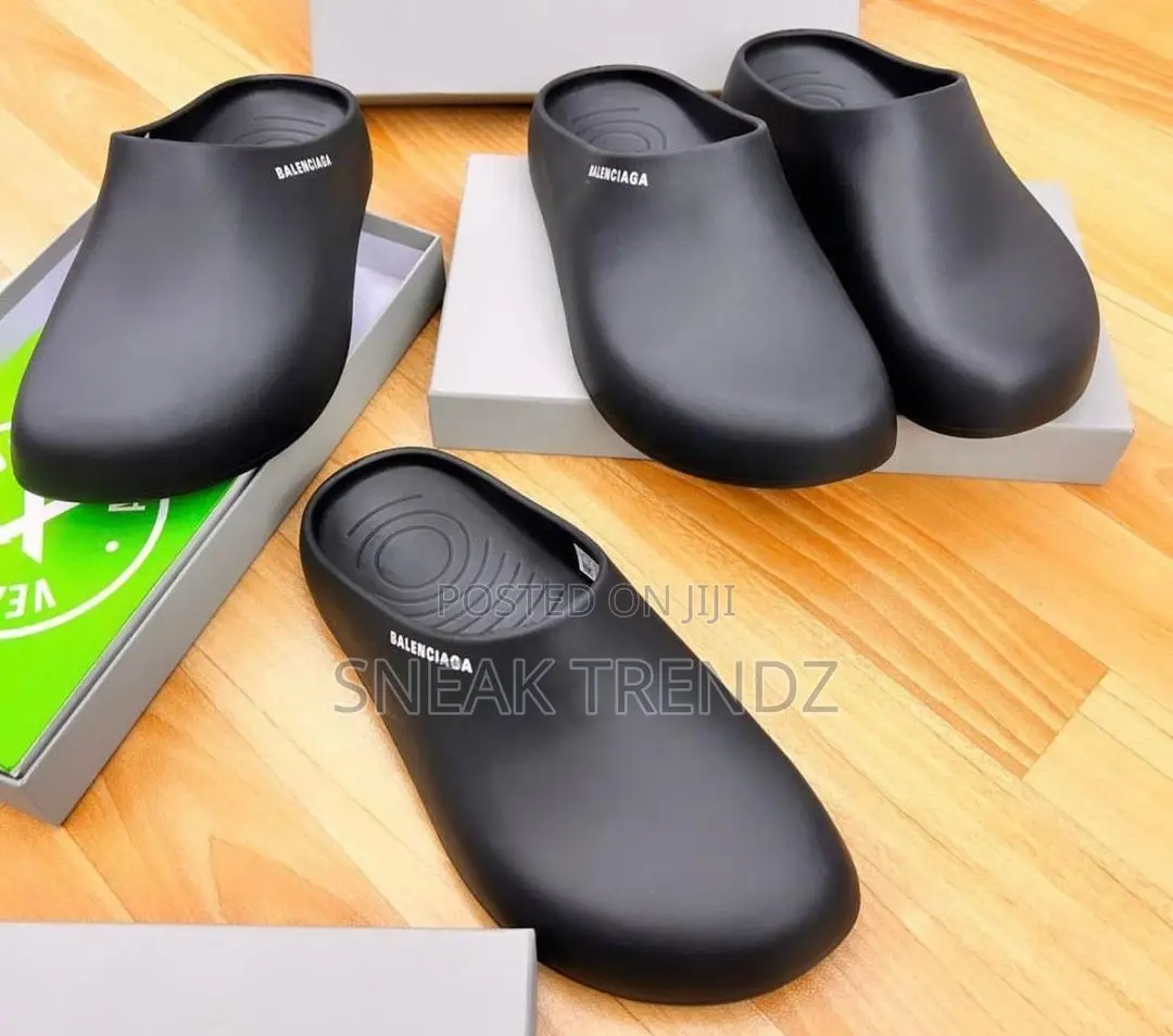 Balenciaga Original Slide Black