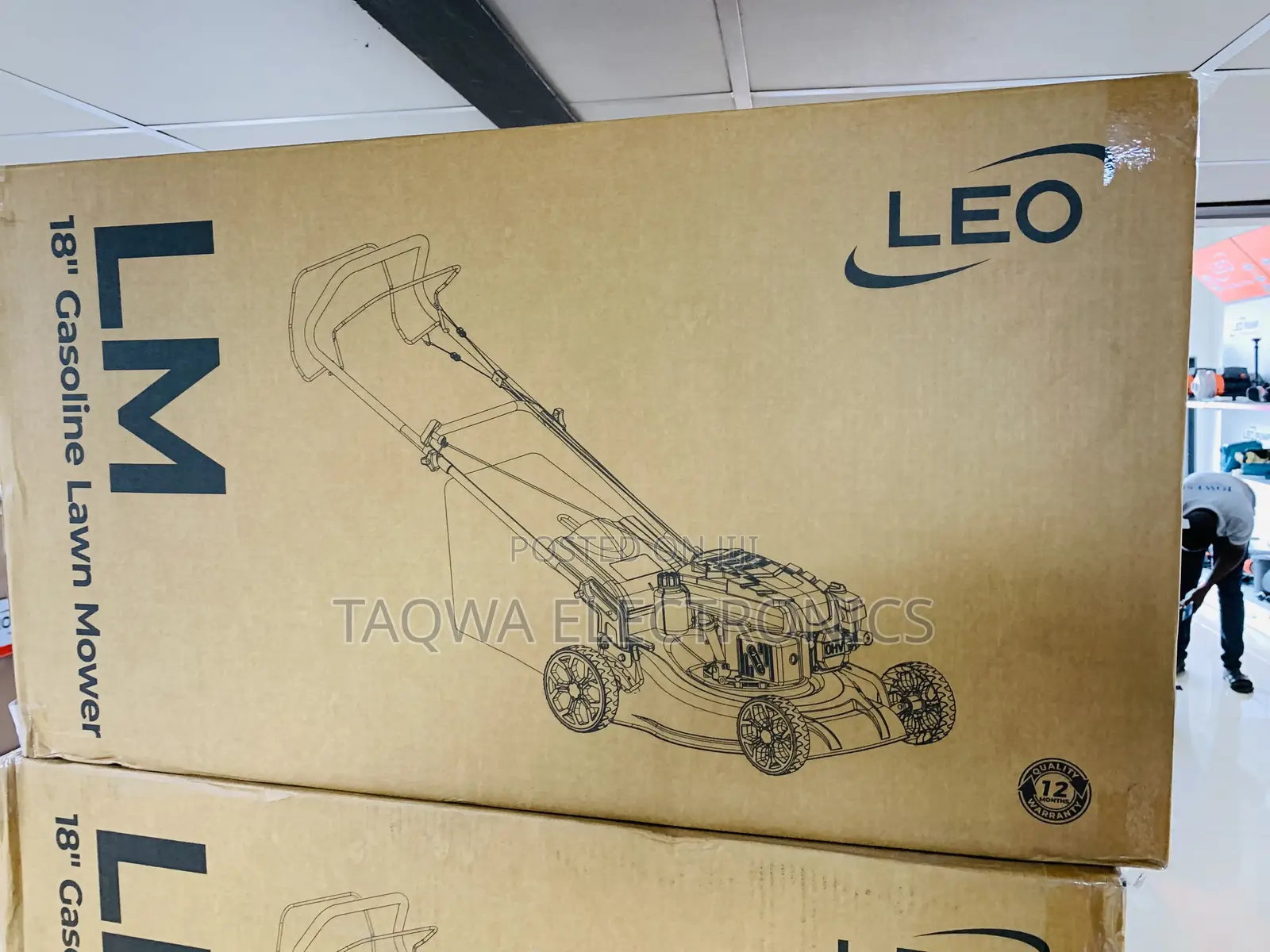 Leo Single Blade 4hp Lawn Mower