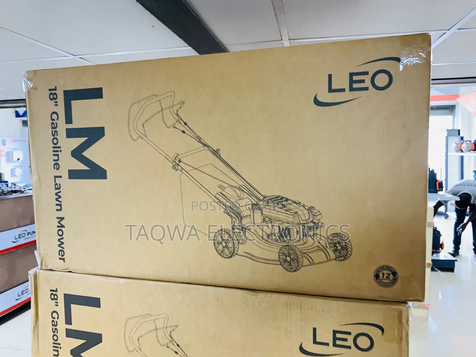 Exactly 4hp Leo Lawn Mower-Lm46-L