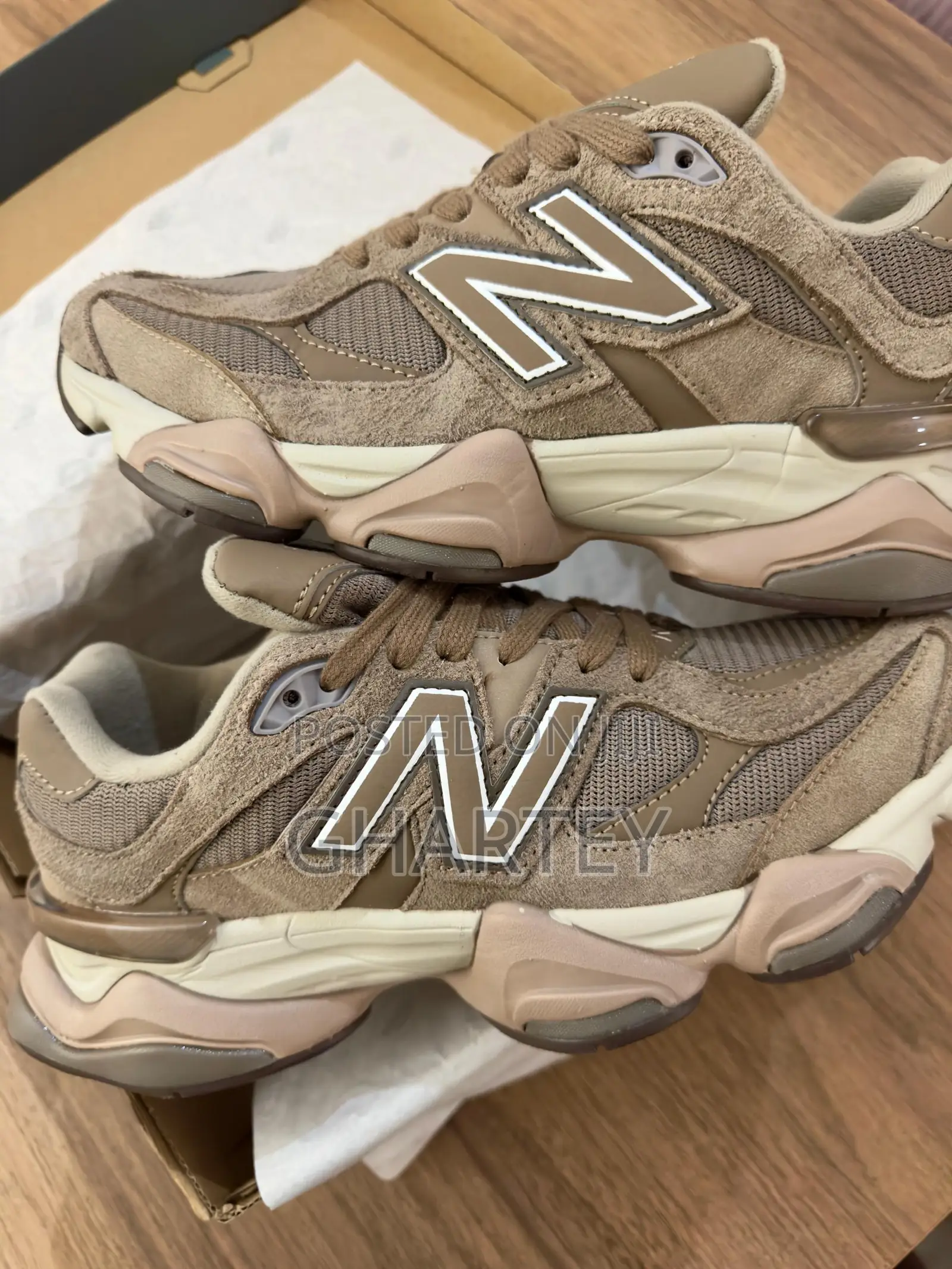 New Balance 9060 'taupe' Sneakers - Brown