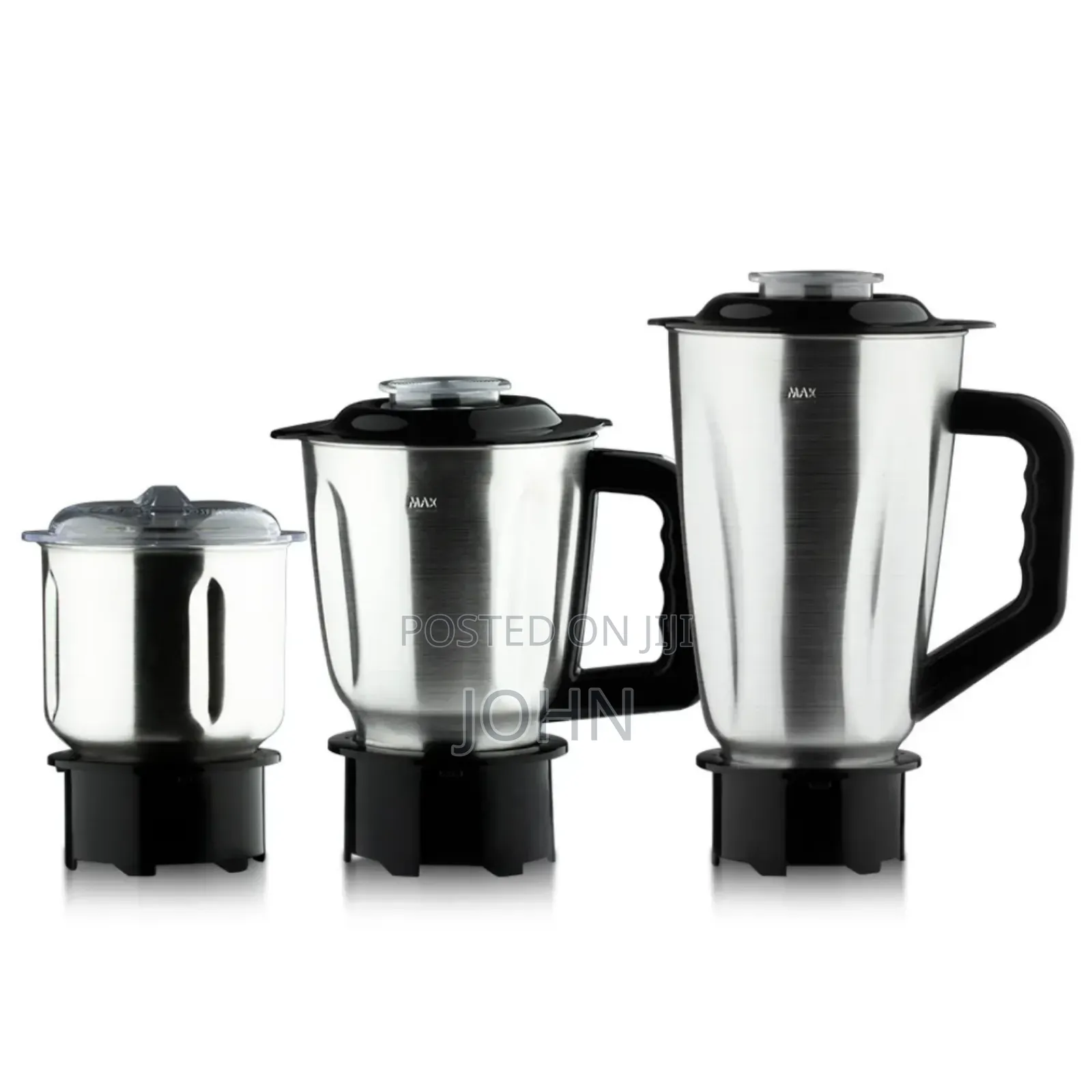 Raf 3 In 1  Steel Cup Blender