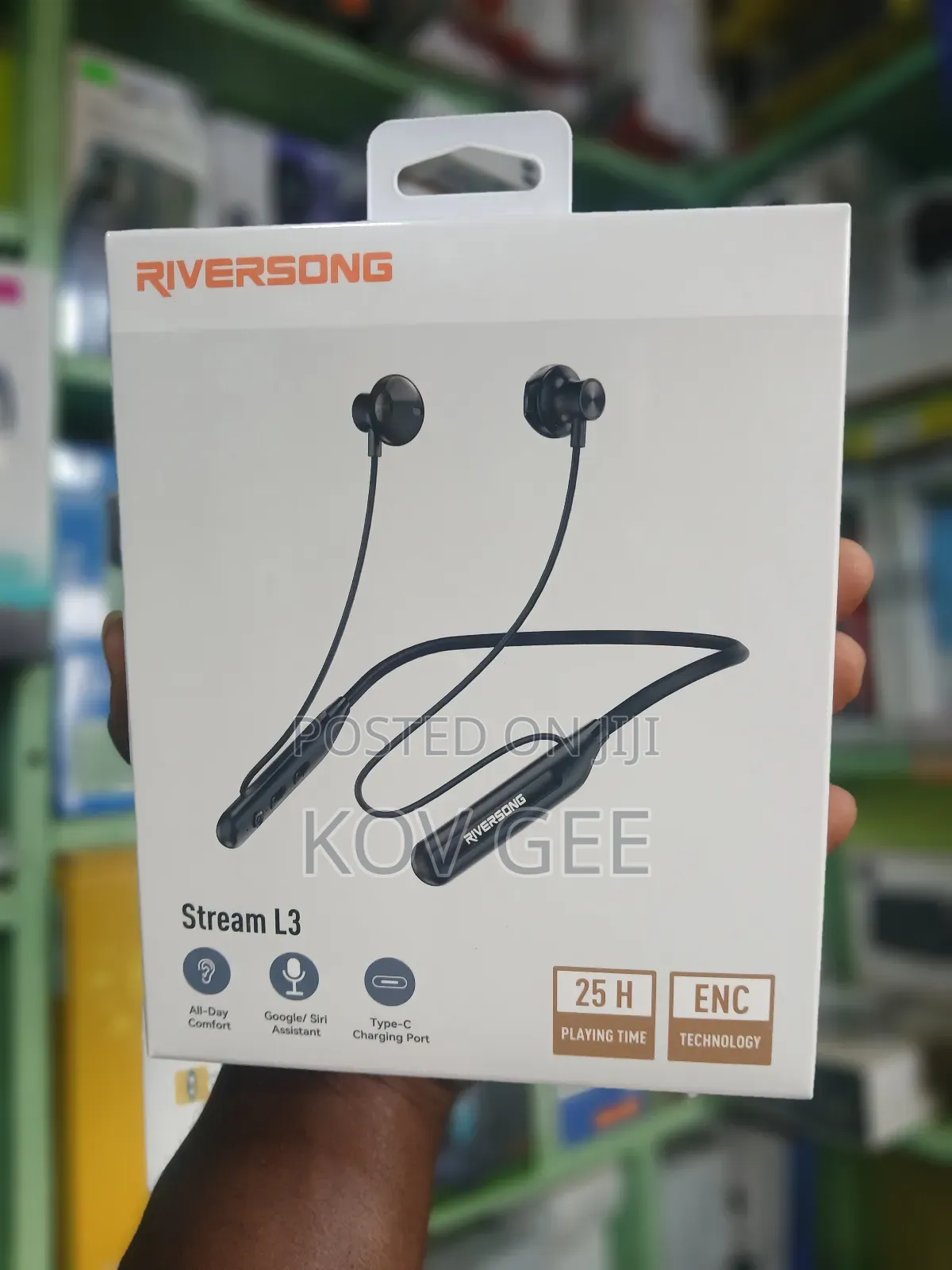 Riversong Strem L3 Bluetooth Neckband