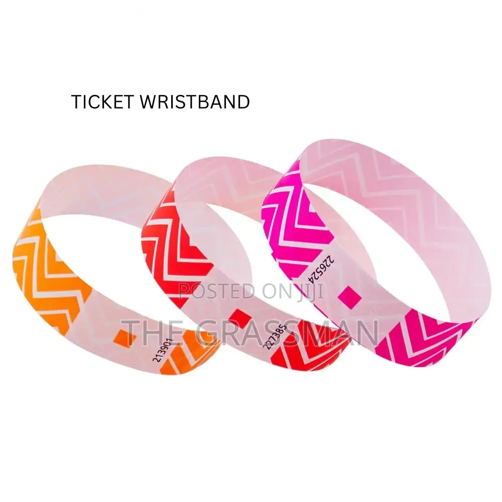 One Time Use Ticket Hand Wristband