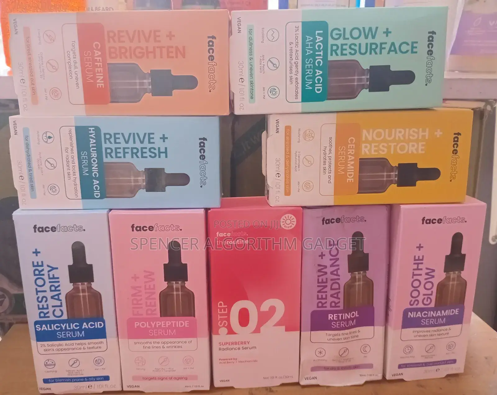 Face Facts Face Serums