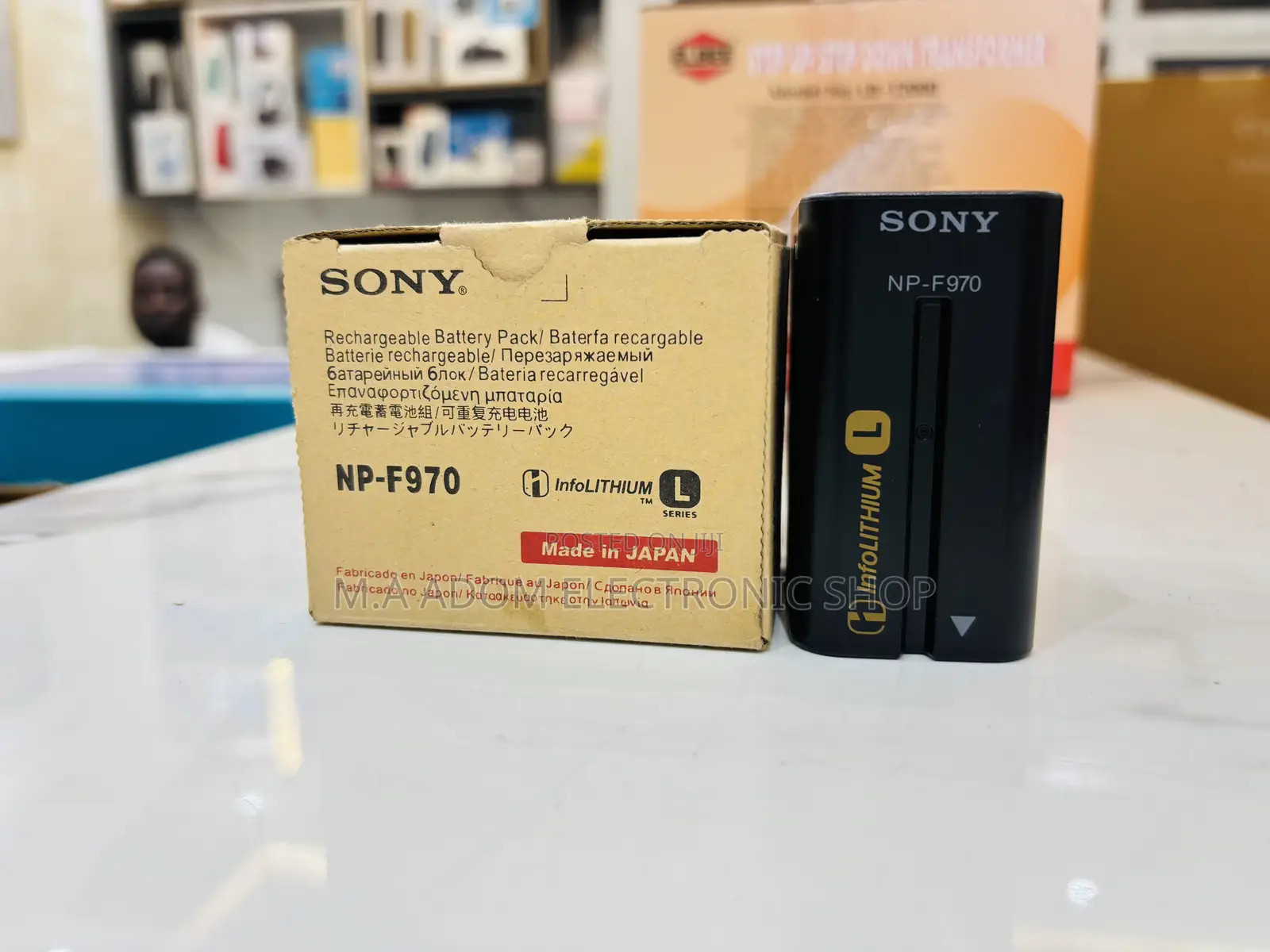 Original Sony Np-F970 Rechargeable Battery