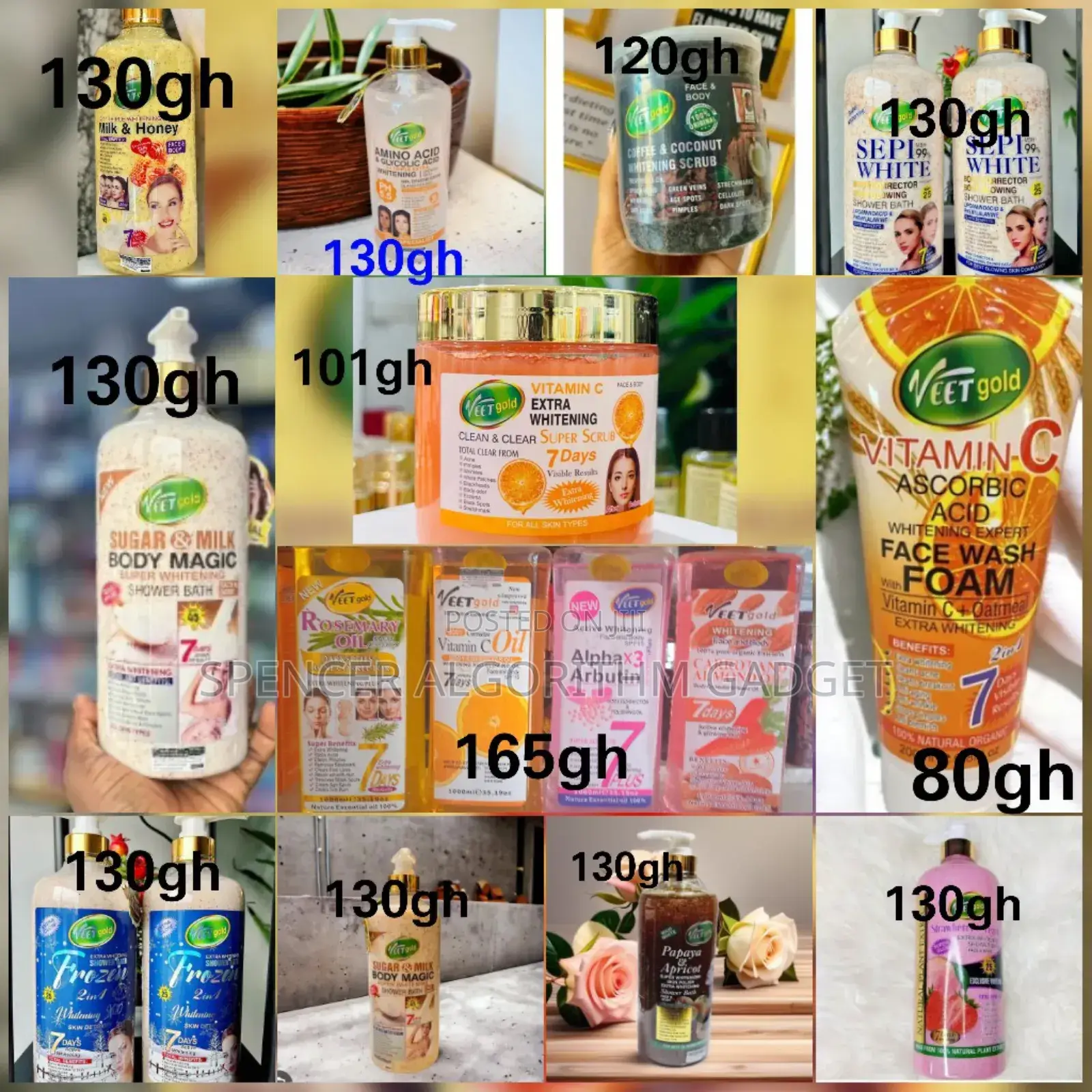 Veetgold Face and Body Care