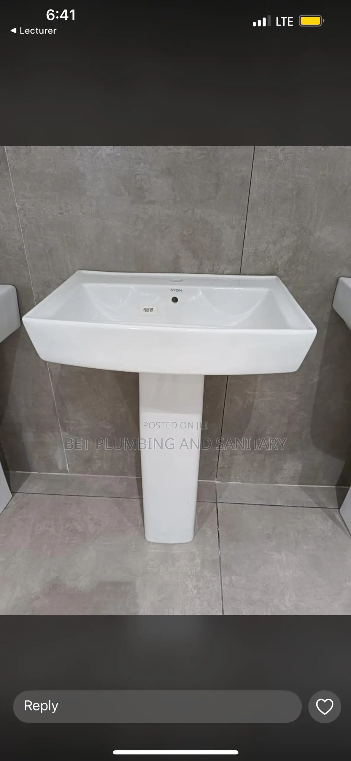 Frencia Square Basin and Stand_wash Hand Basin+Pedestal