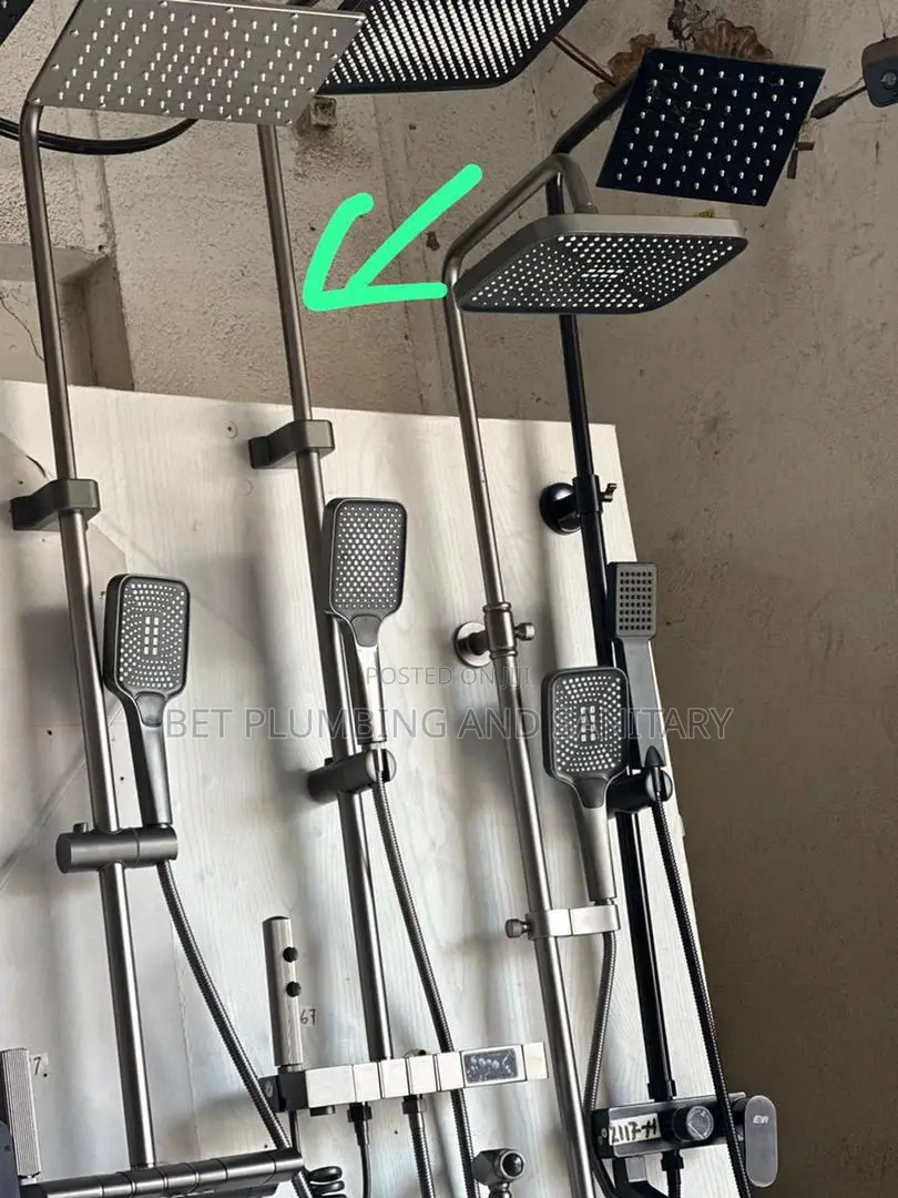 Piano Sensor 4in1 Shower Set_sensor Bathroom Shower