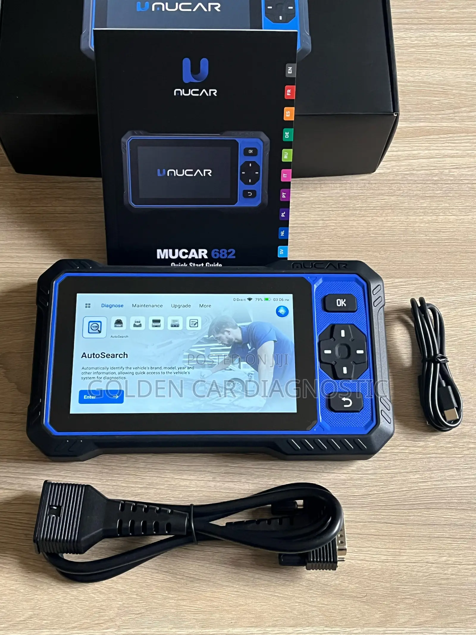 Mucar 682 Obd2 Car Diagnostic Scanner