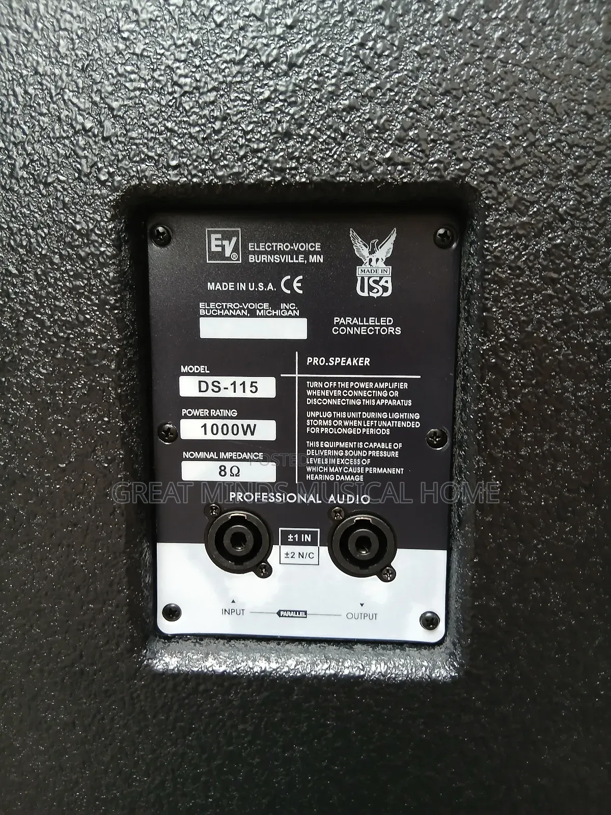 Ev Short Range Speakers (Pair)
