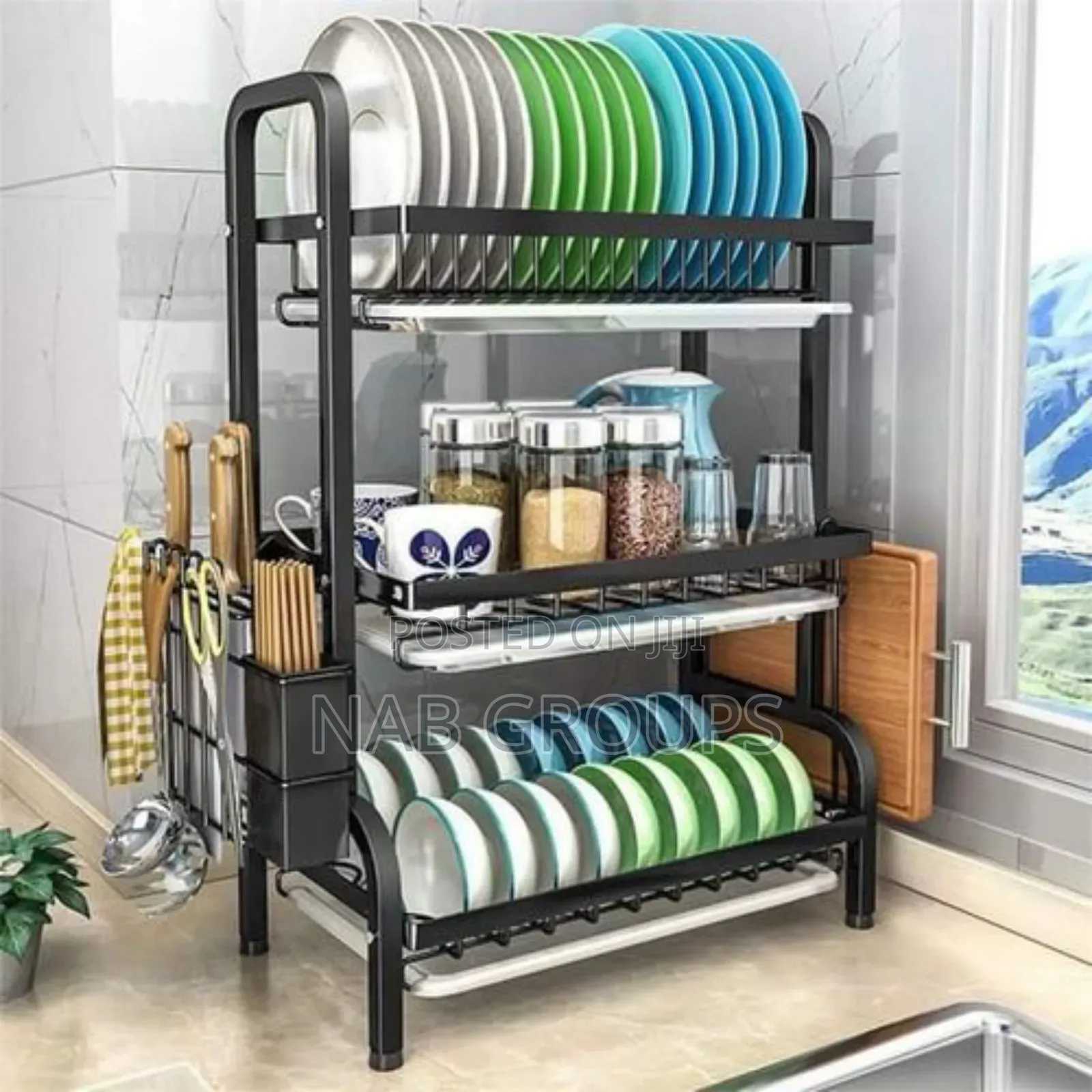 3 Tier Plate/ Dish Rack