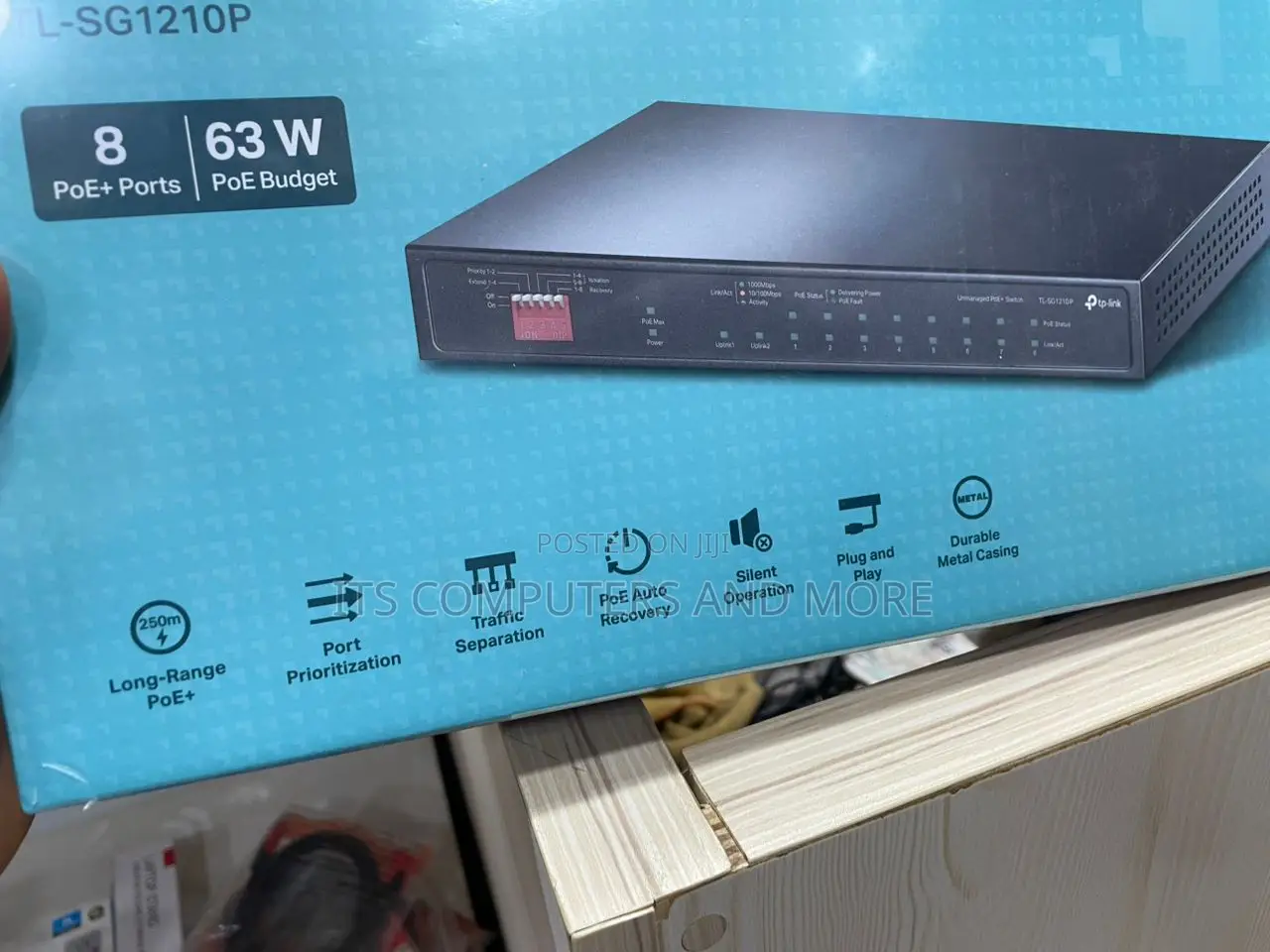 Tp Link 10-port Gigabit Desktop + Poe Switch