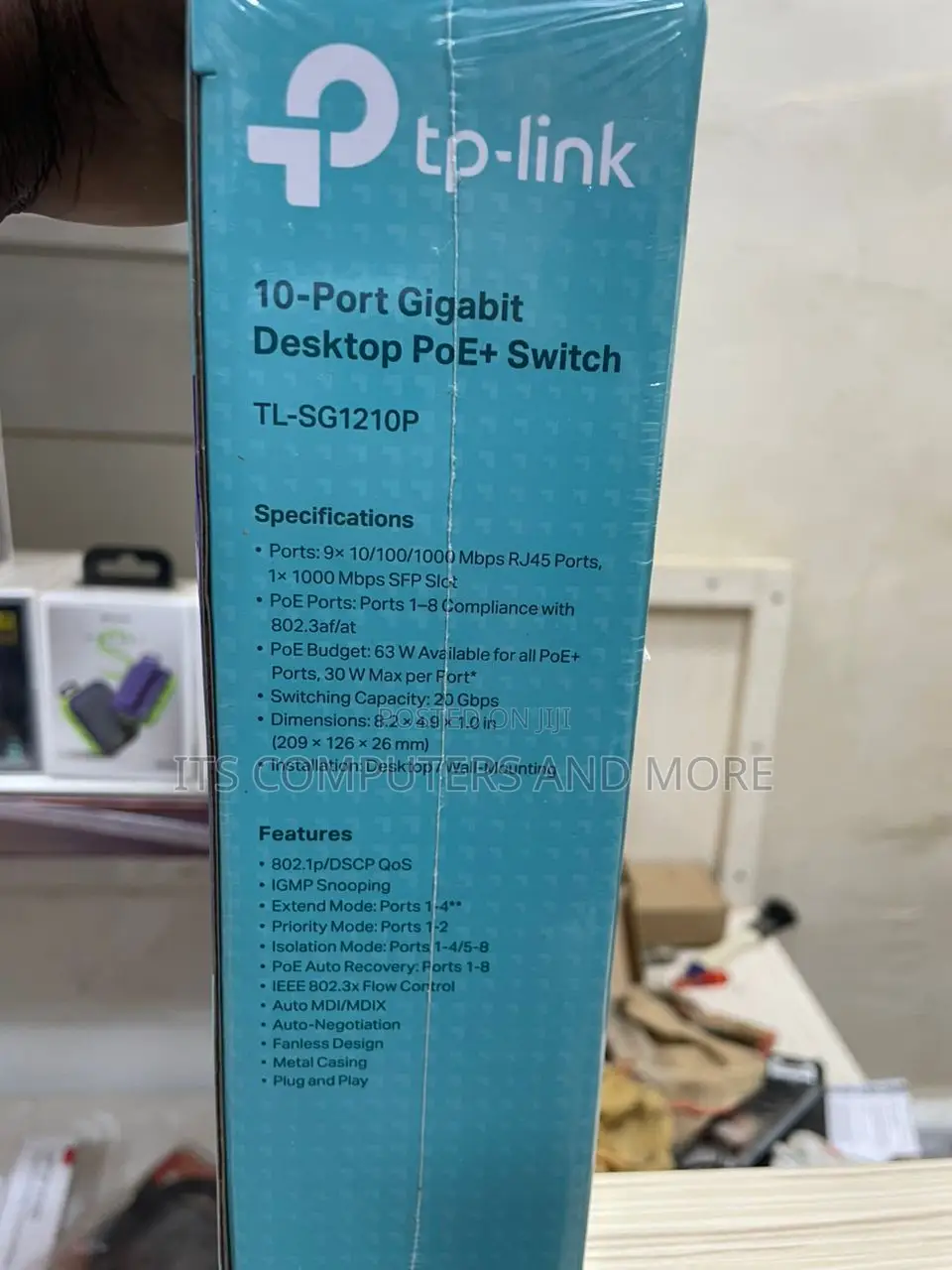 Tp Link 10-port Gigabit Desktop + Poe Switch