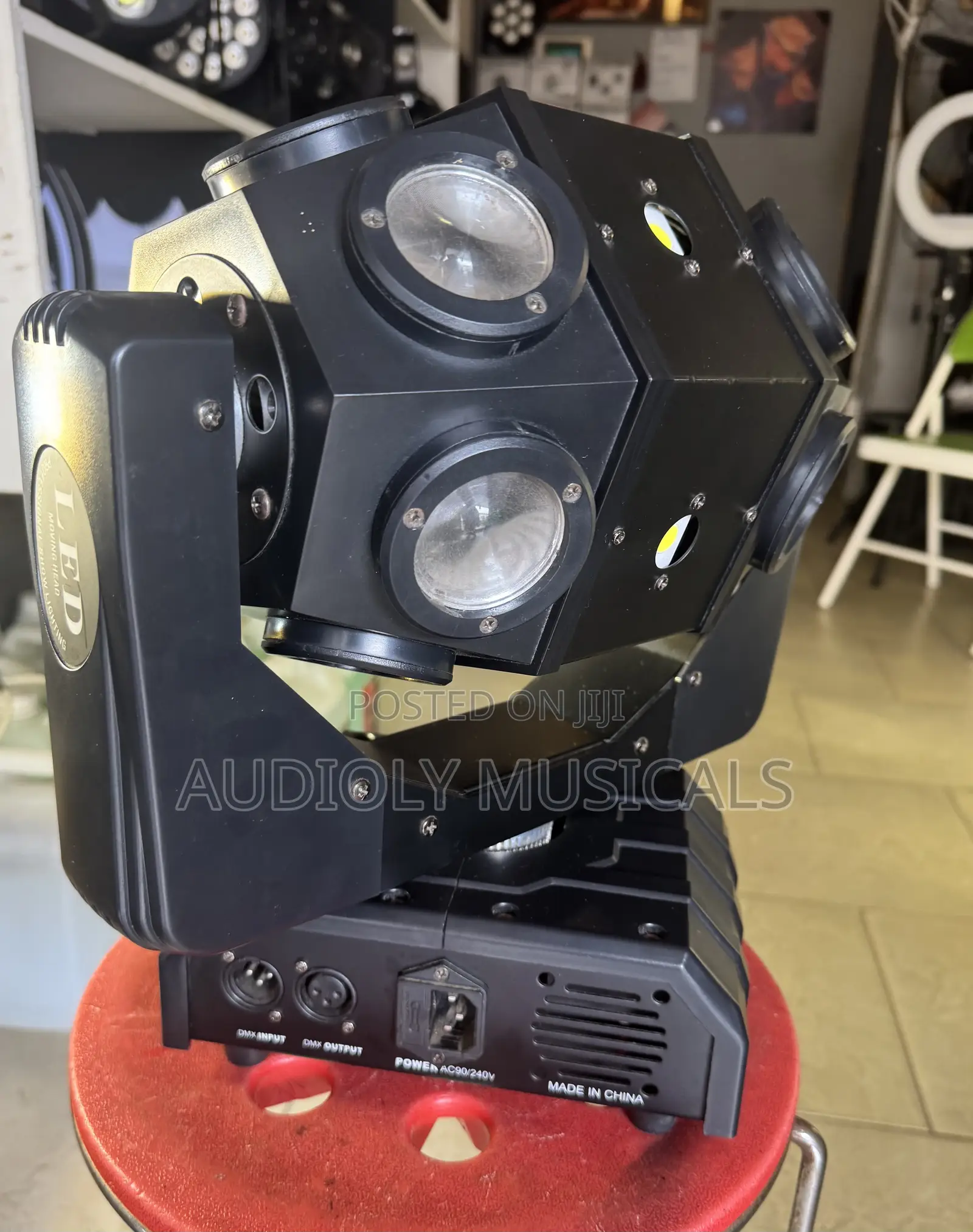 Ball, Strobe and Laser Moving Head