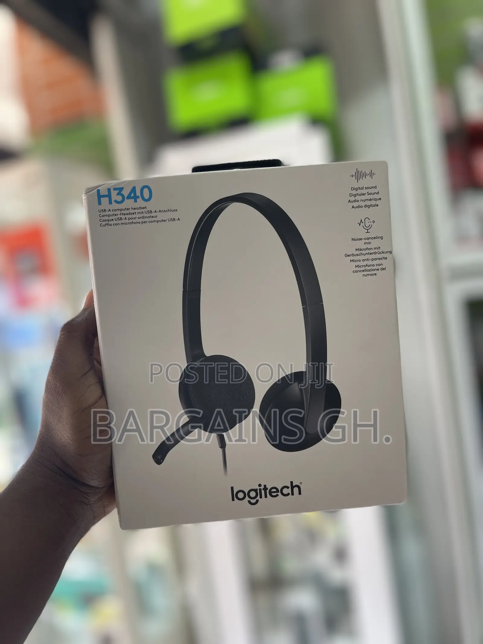 Logitech H340 Noise Canceling Usb Headset