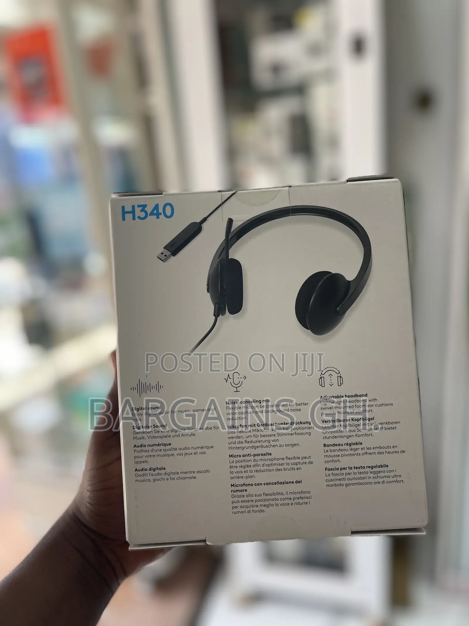 Logitech H340 Noise Canceling Usb Headset