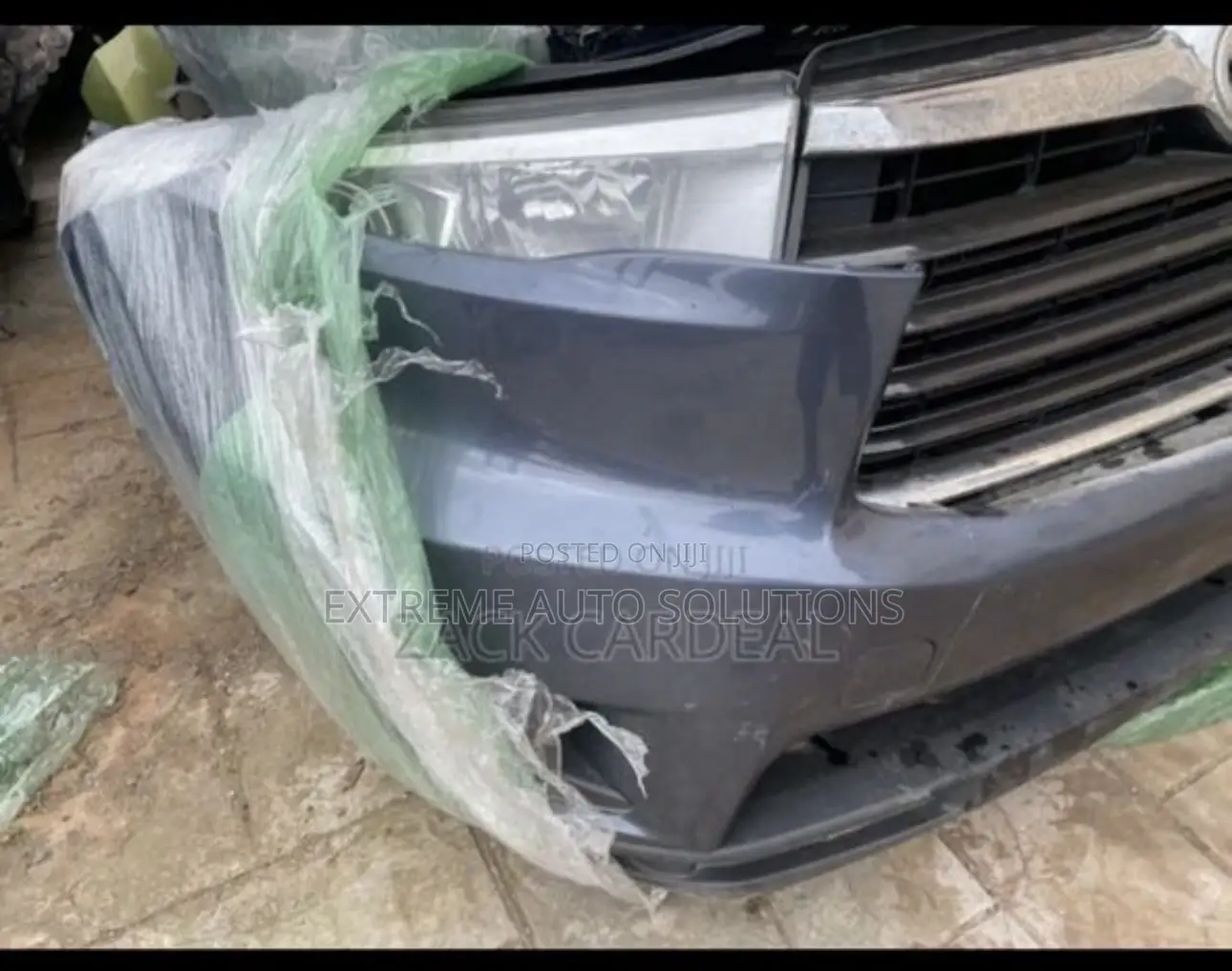Toyota Highlander 2015 Front Cut