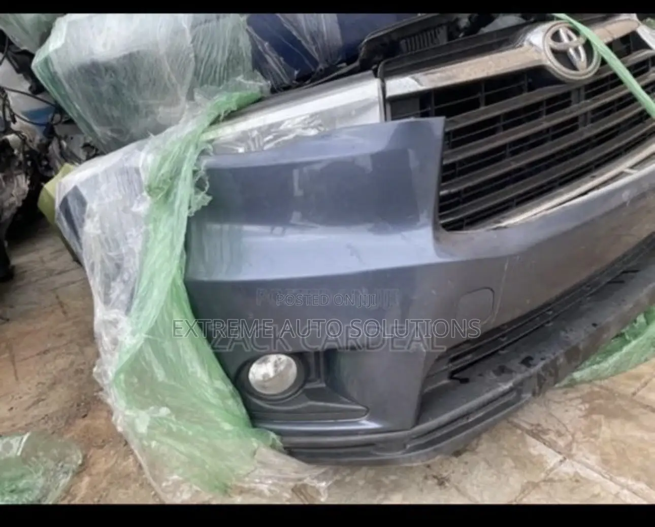 Toyota Highlander 2015 Front Cut