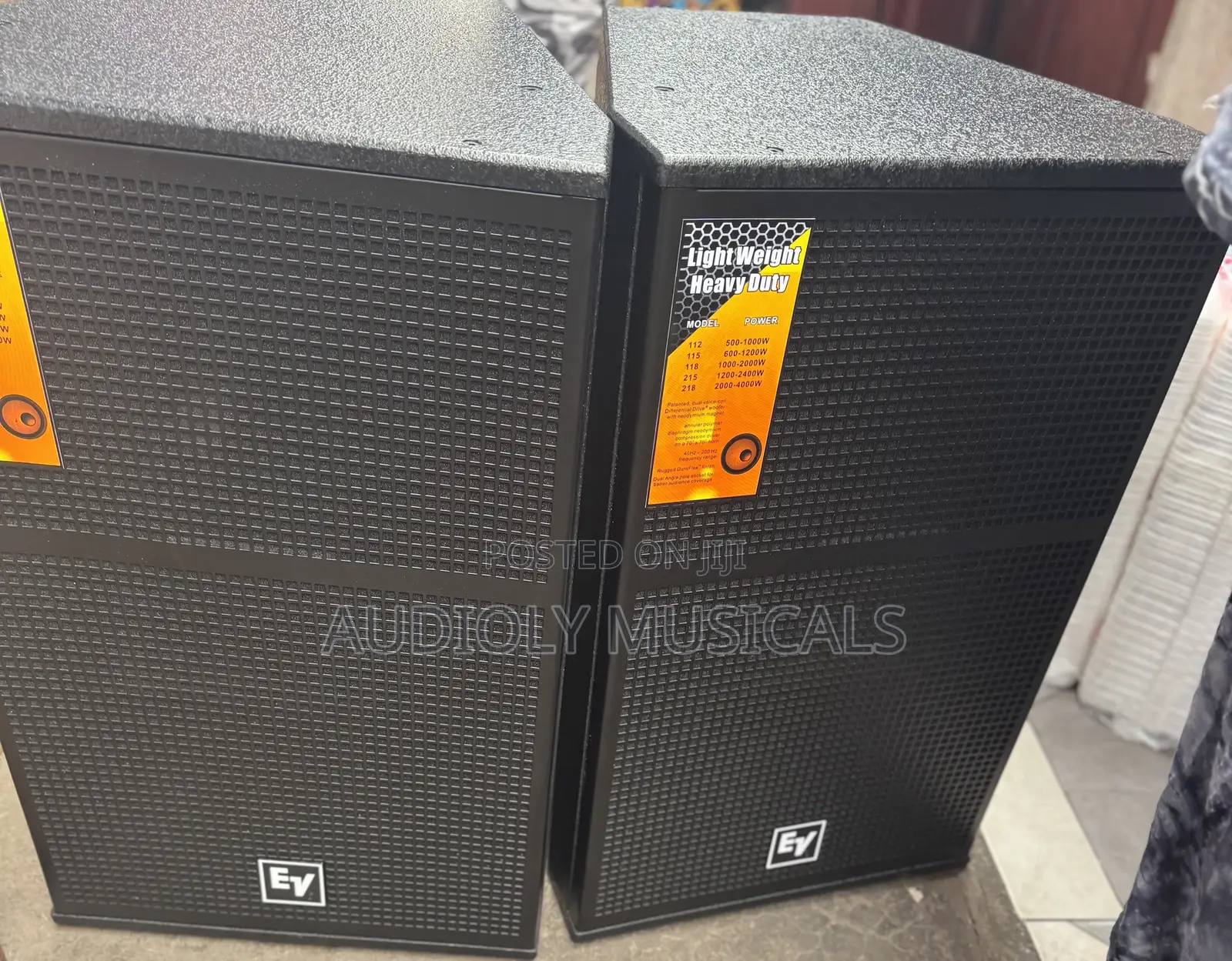 Electro - Voice Short Range (Pair)