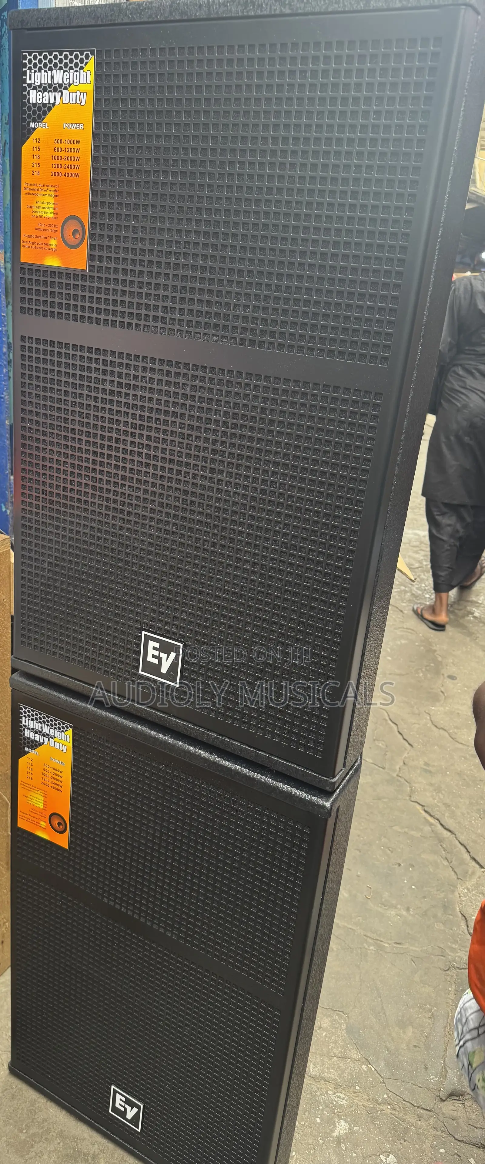 Electro - Voice Short Range (Pair)
