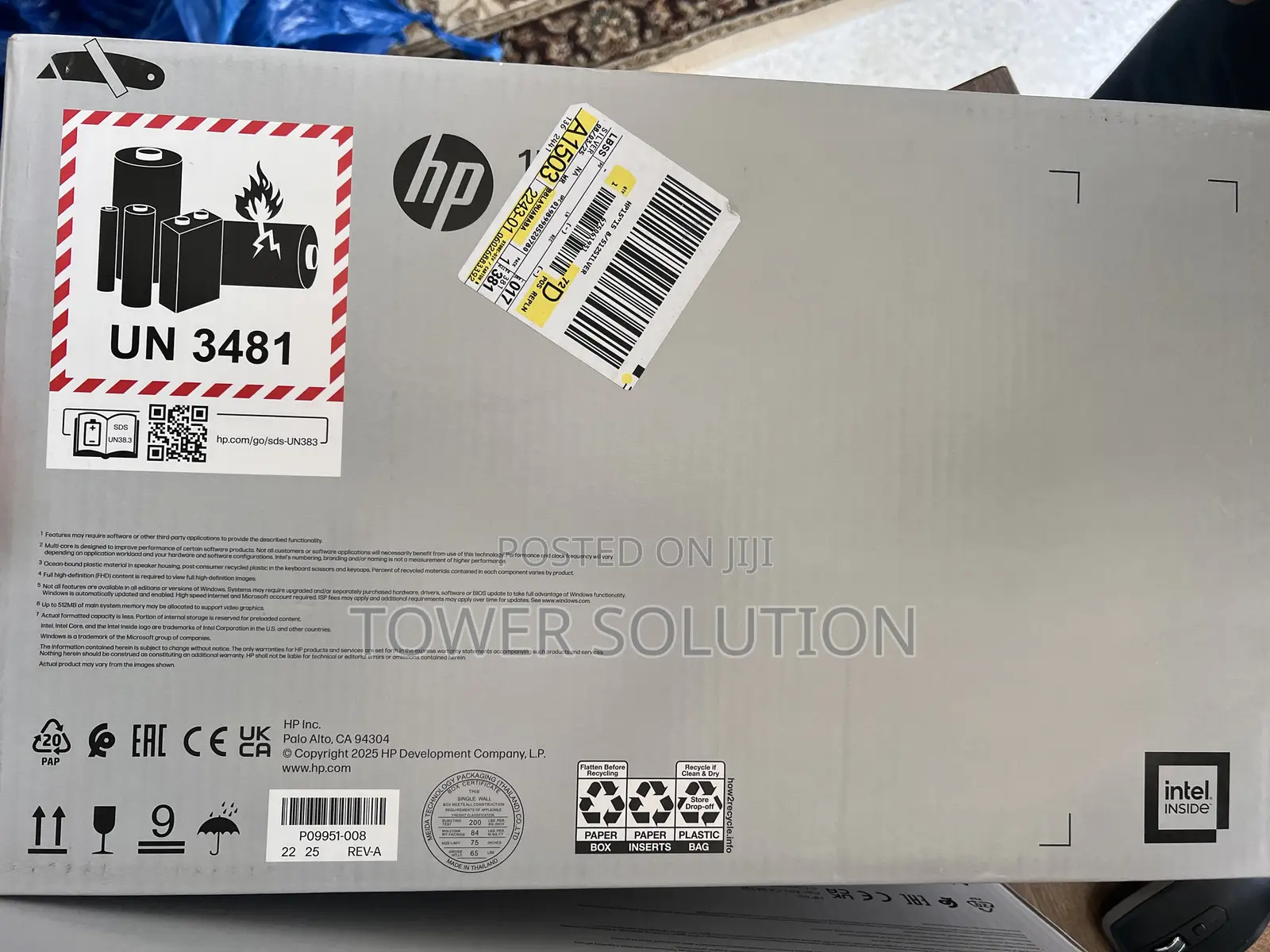 New Laptop HP 15 8GB Intel Core i5 SSD 512GB