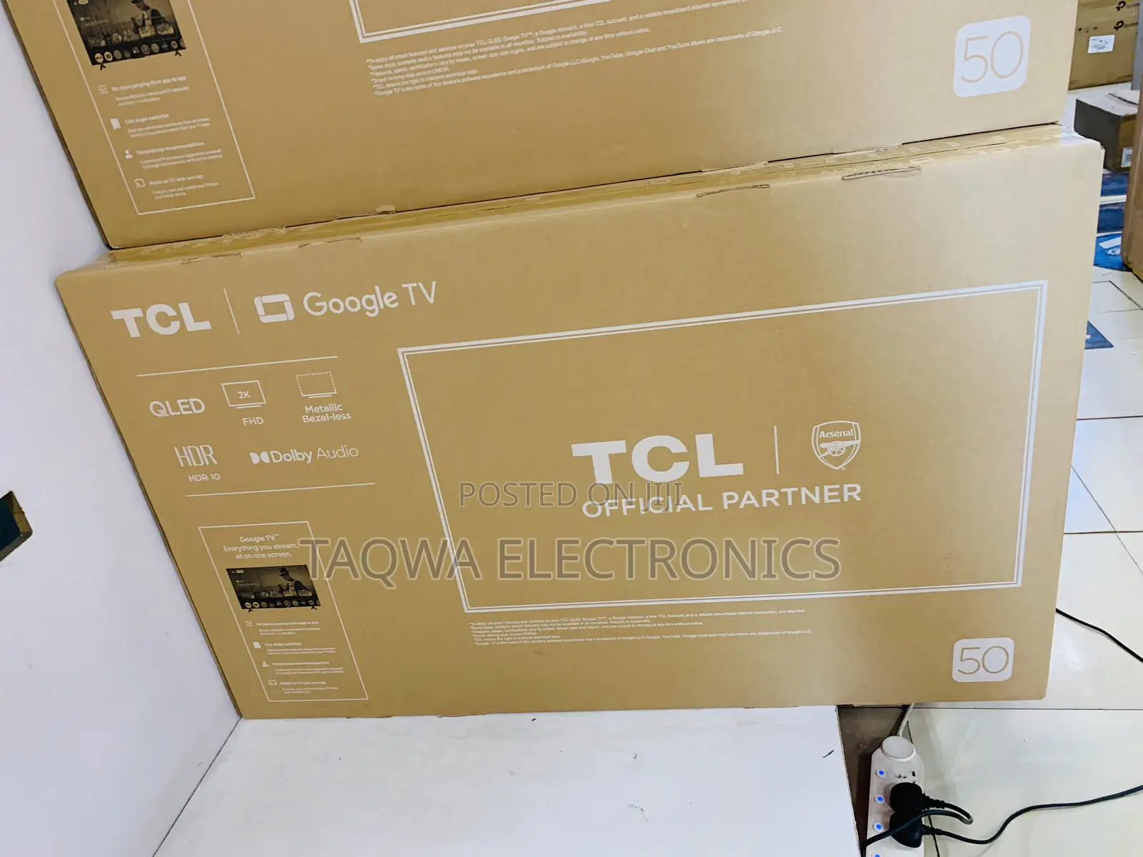 TCL 50 “ Qled Smart Tv