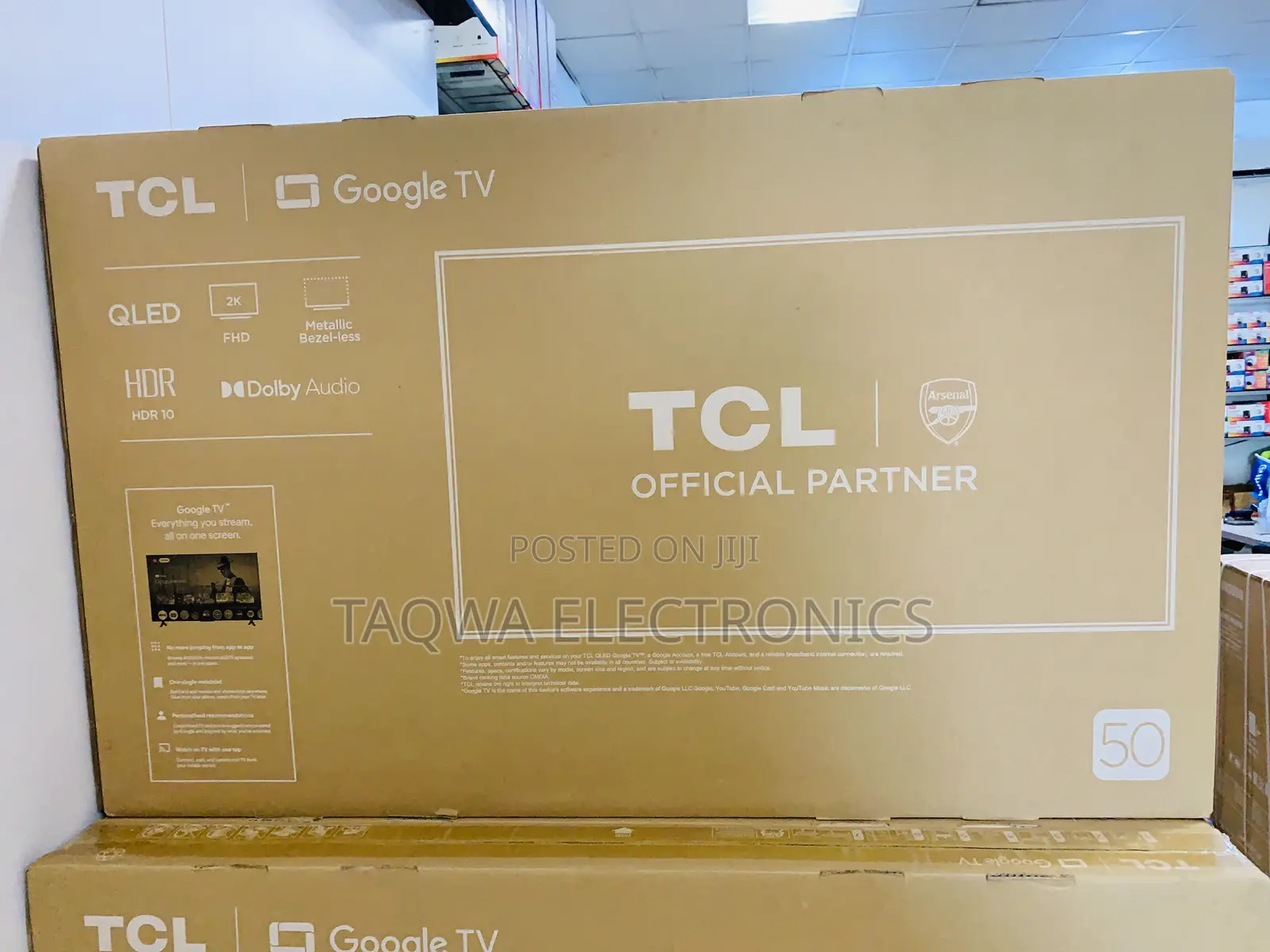50s5k TCL 50”Qled Television