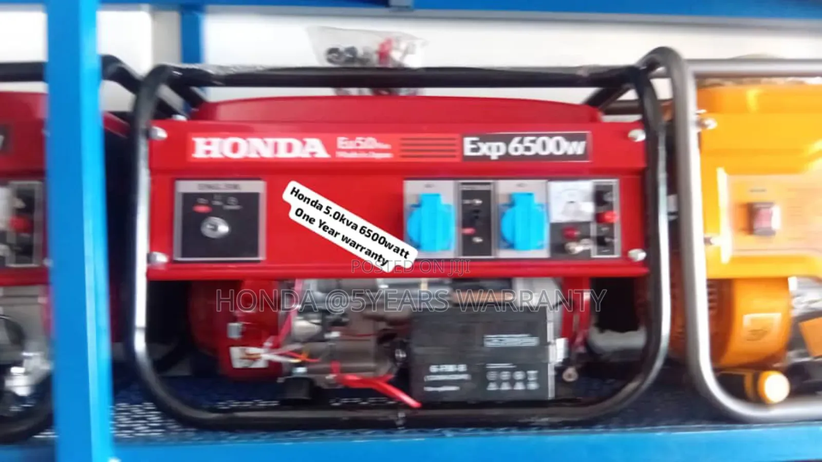 Japanese Honda 5.0kva 6500watt Petrol Generator Keystart
