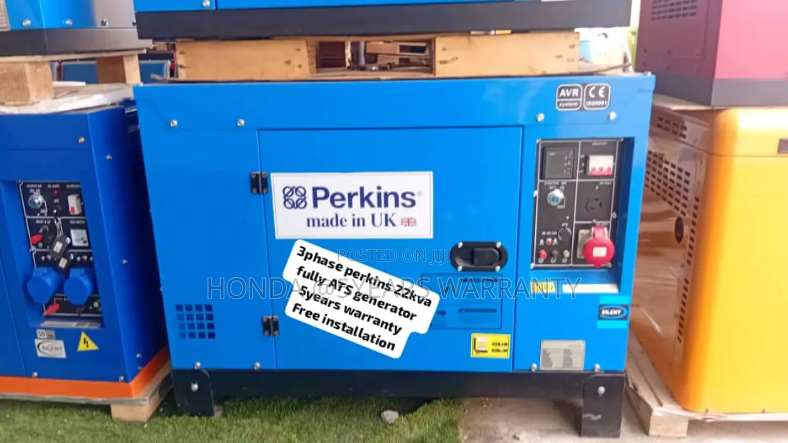 Performance Gen 22kva Perkins 3phase Fully Ats 22kva 3phase