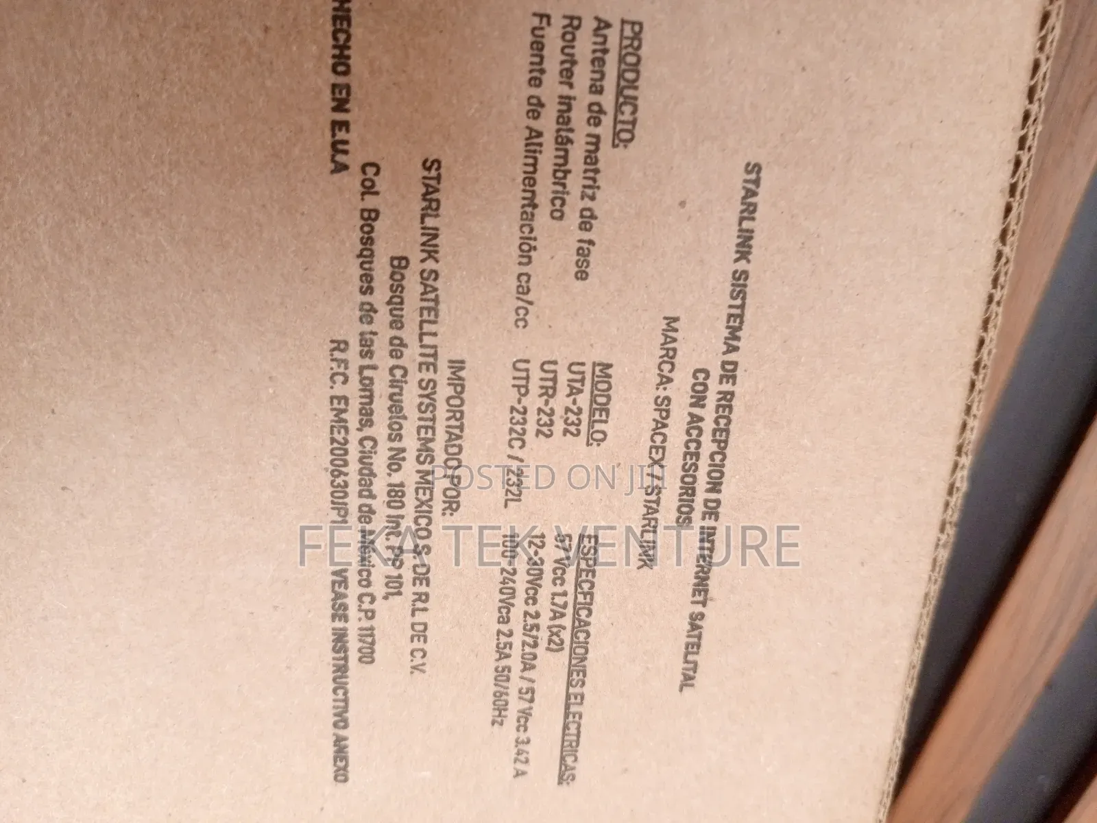 Starlink Gen 3 Spacex Standard Kits for Ghana
