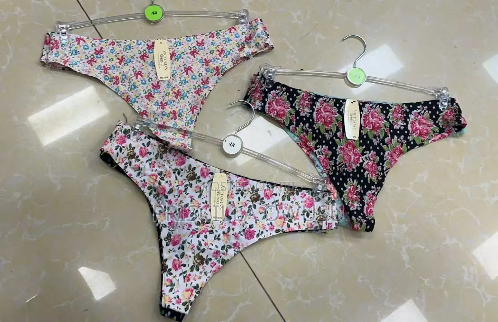 Seamless String Panties. A Dozen for 130gh