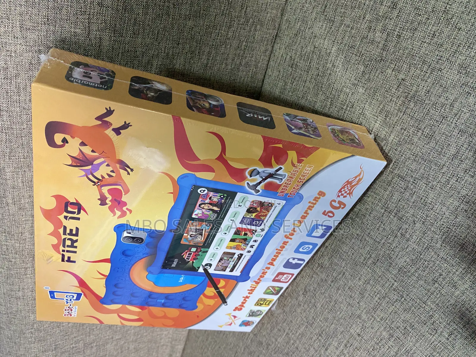 Bebe-tab Fire 10 Children’S Learning Tablet 10 Inches Sim Supported
