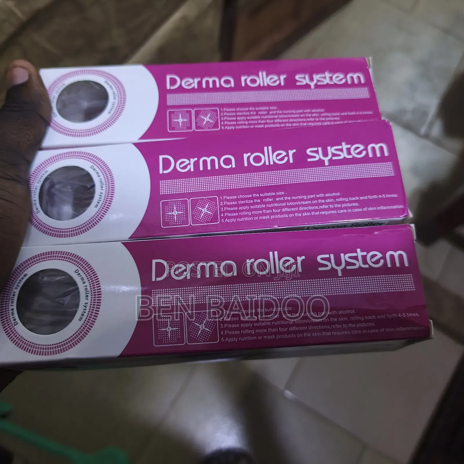 Derma Roller Skin Healthcare Tool