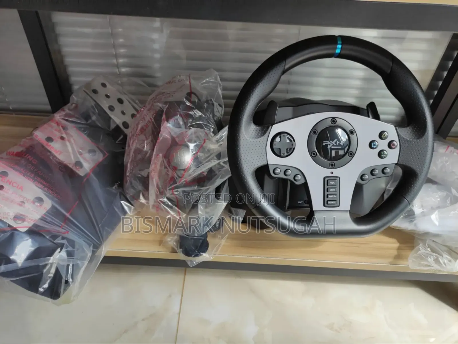 Gaming Racing Wheel And Pedals