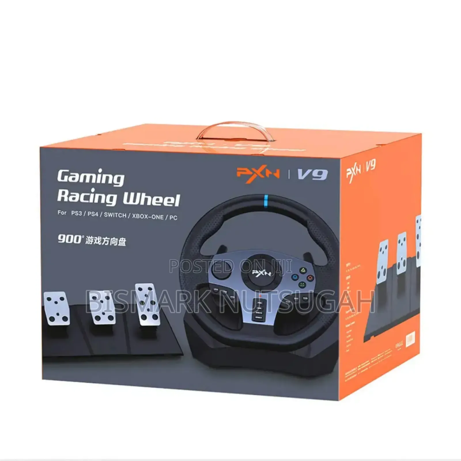 Gaming Racing Wheel And Pedals