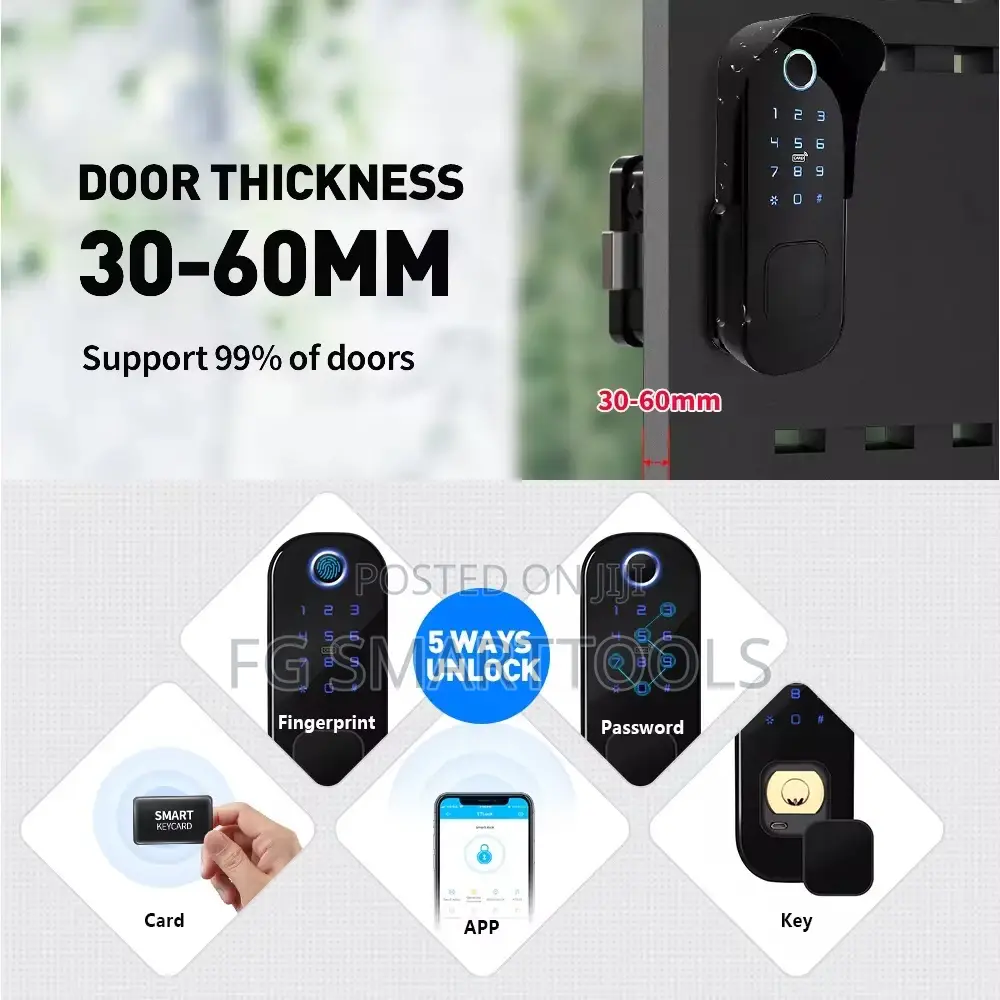 Biometric Security Smart Lock for Main Gate Lock