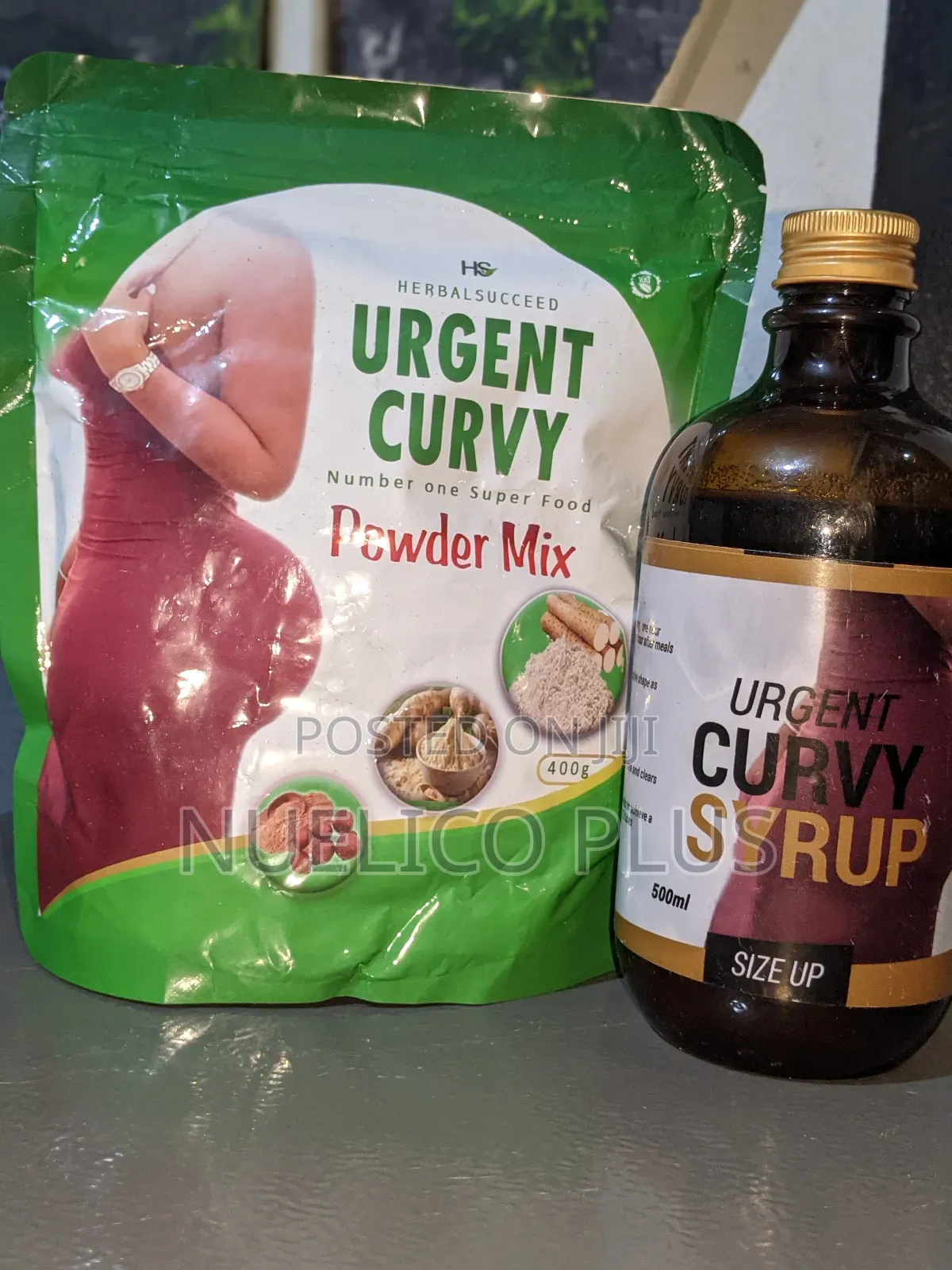 Urgent Curvy Powder Mix Syrup