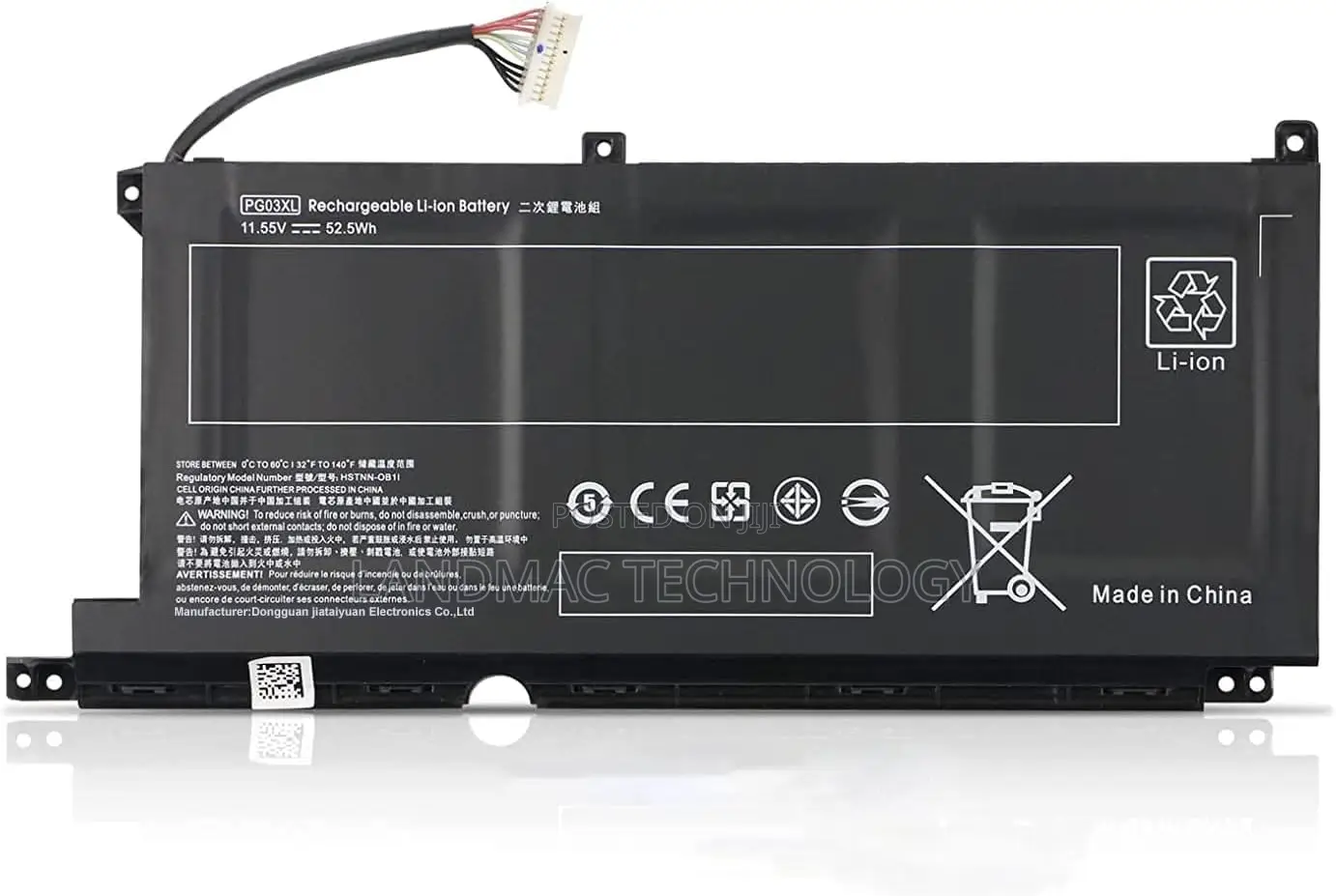 Hp Pg03xl Original Laptop Notebook Battery