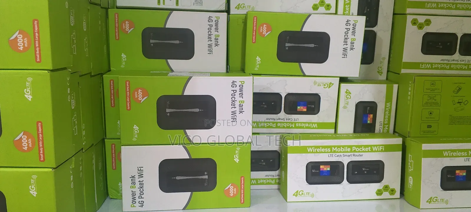 4g Pocket Mifi With Power Bank