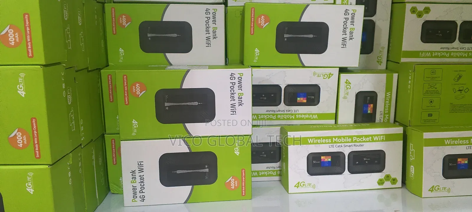 4g Pocket Mifi With Power Bank