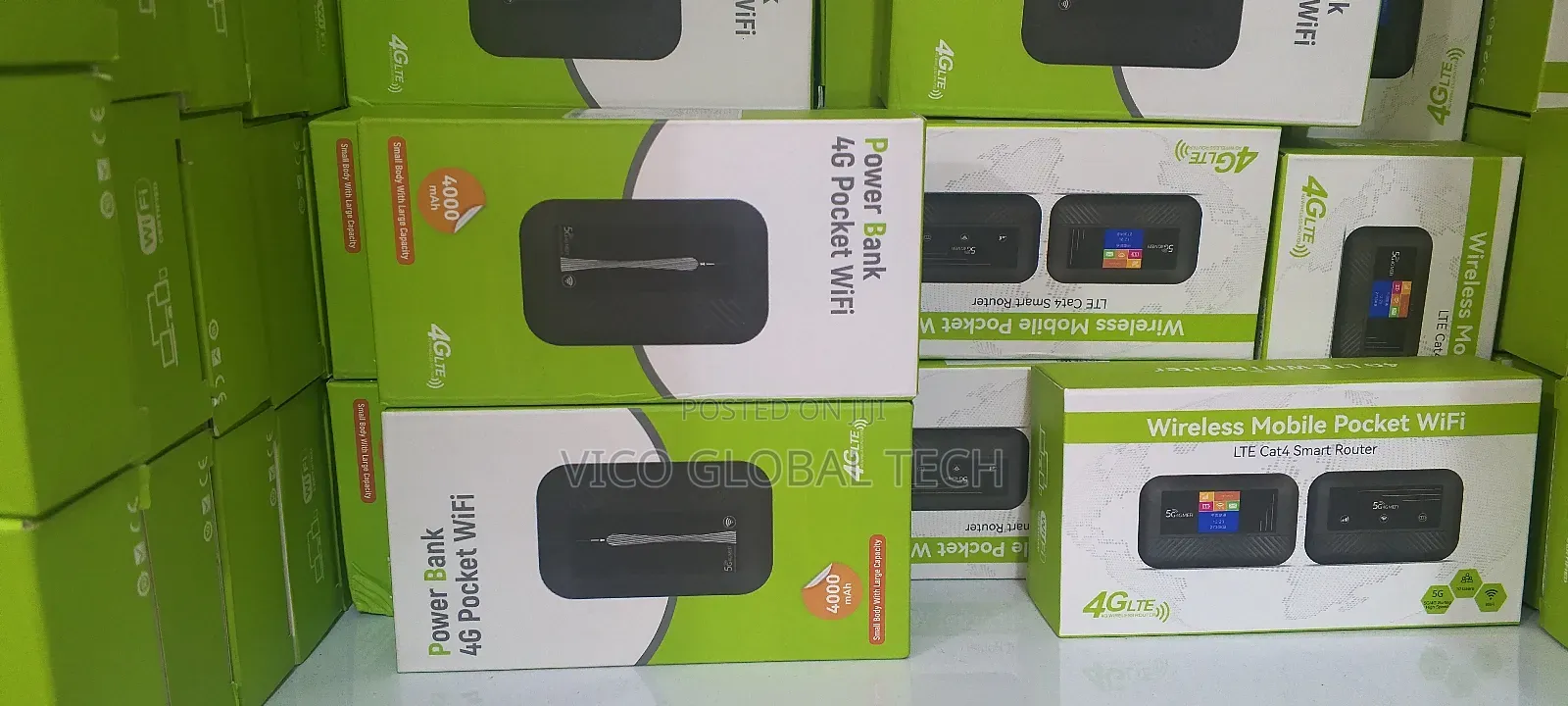 4g Pocket Mifi With Power Bank